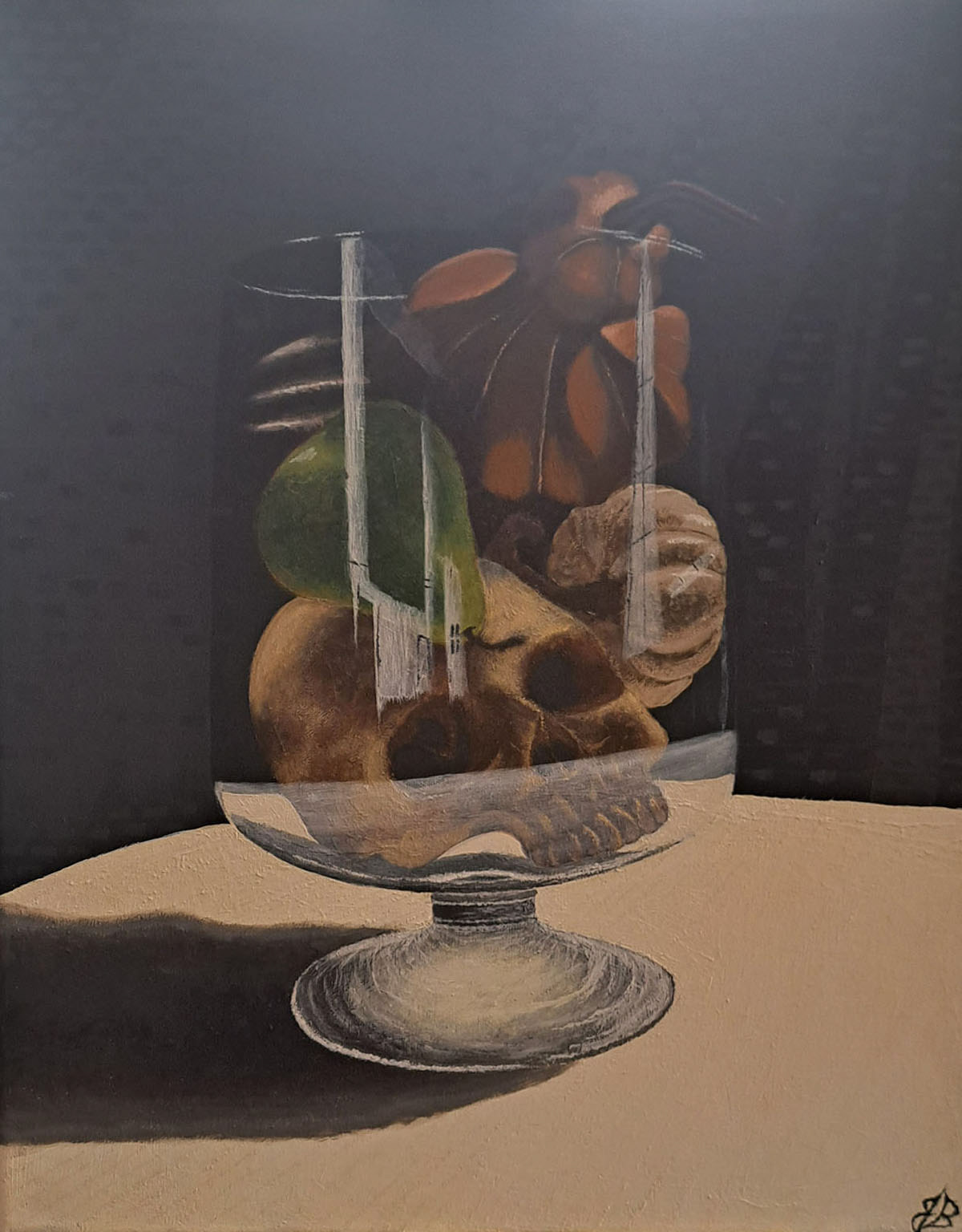 Glass Jolanda Burris Painting ART 1301 Painting I