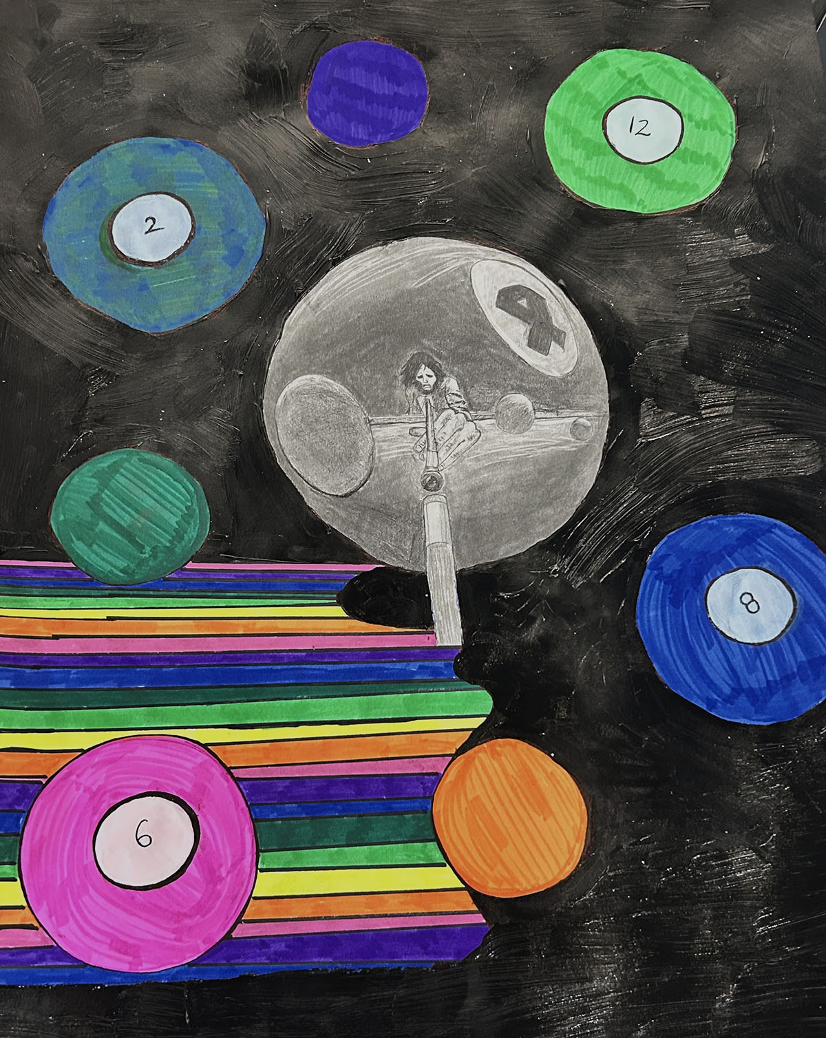 Pole Baller Braelyn Walton Drawing ART 1201 Drawing I