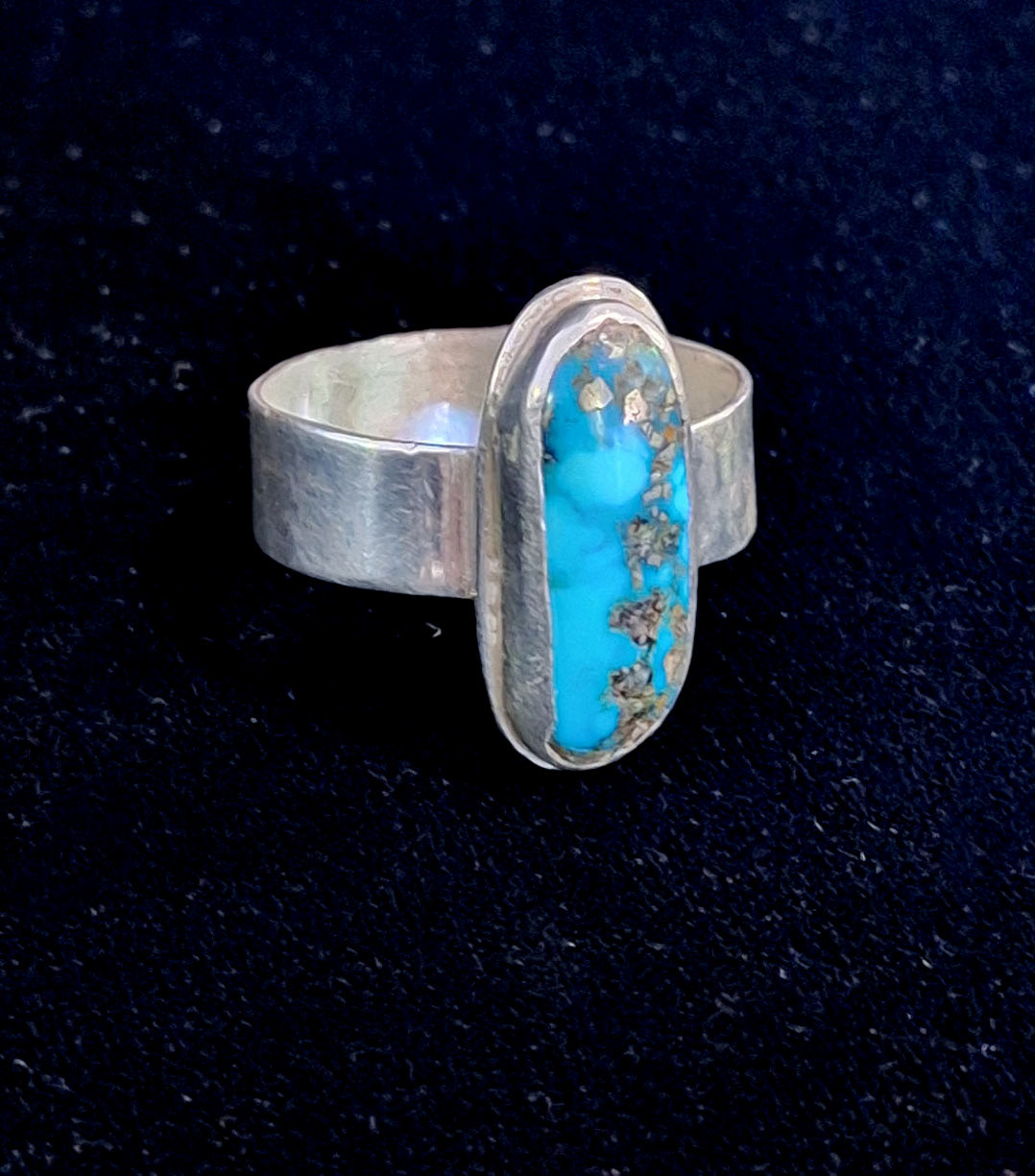 Silver Turquoise Ring Colby Cunningham Jewelry & Metalwork ART 1604 Jewelry and Metalwork I