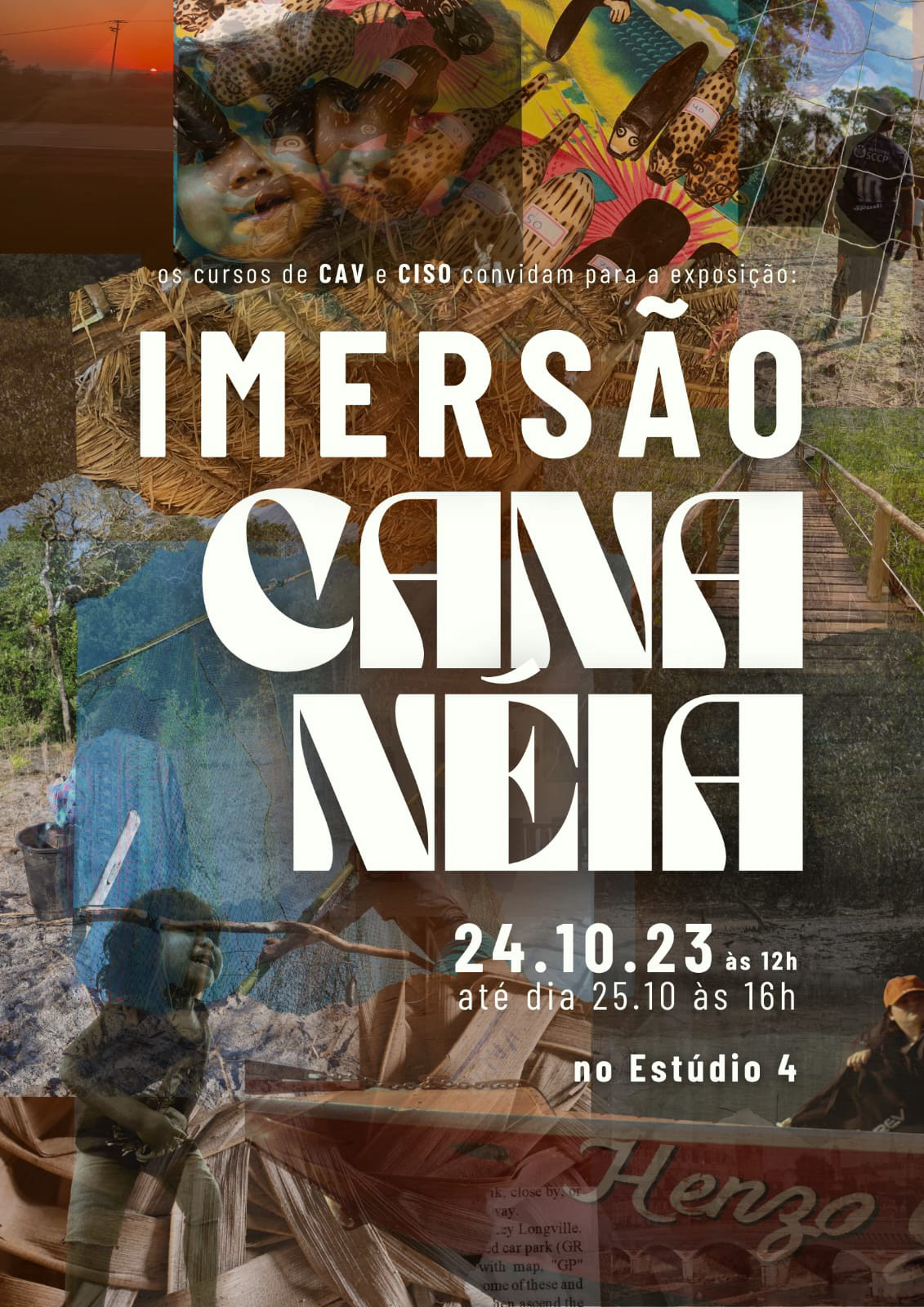 Cartaz que produzi para a divulgação