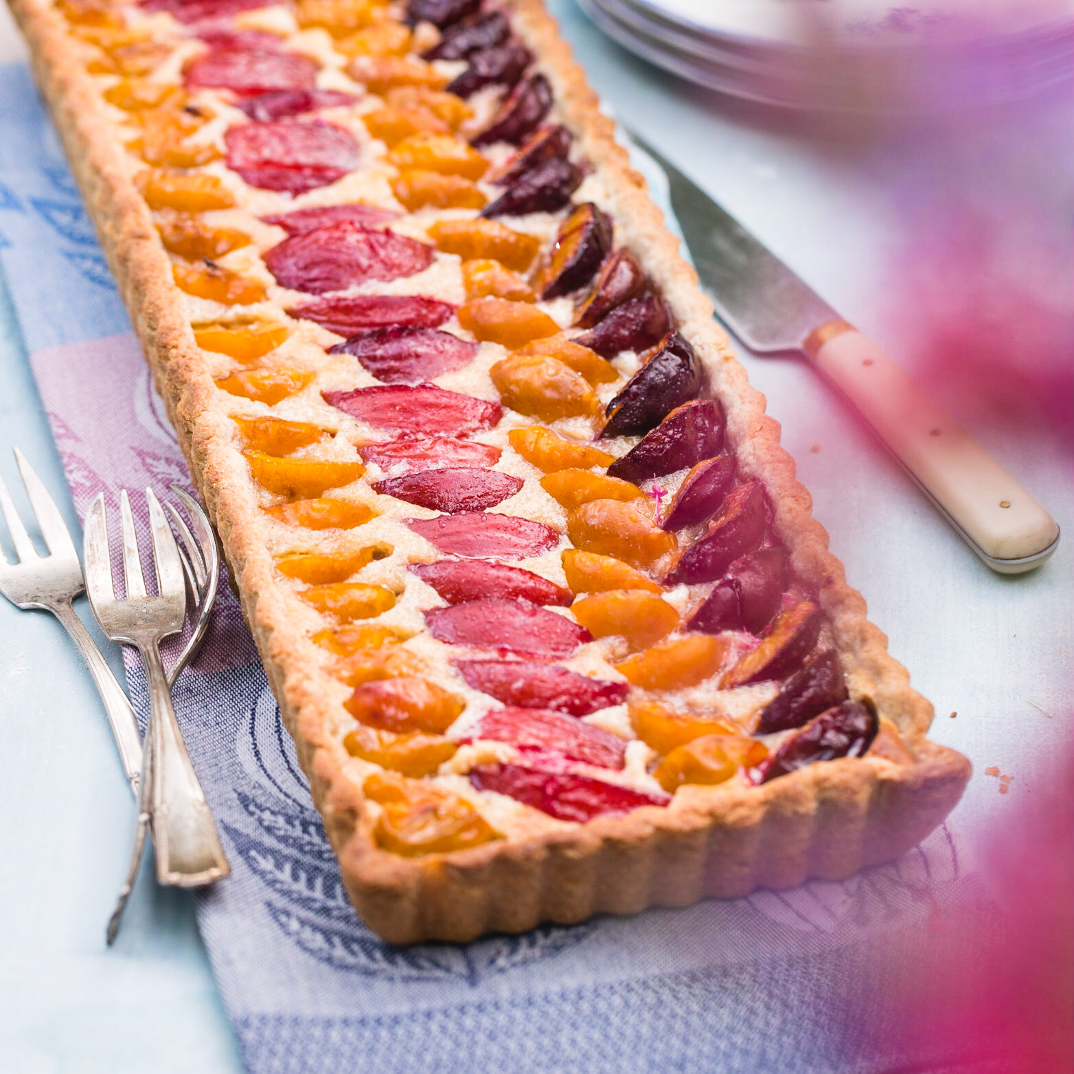 Tarte rayées, mini labo