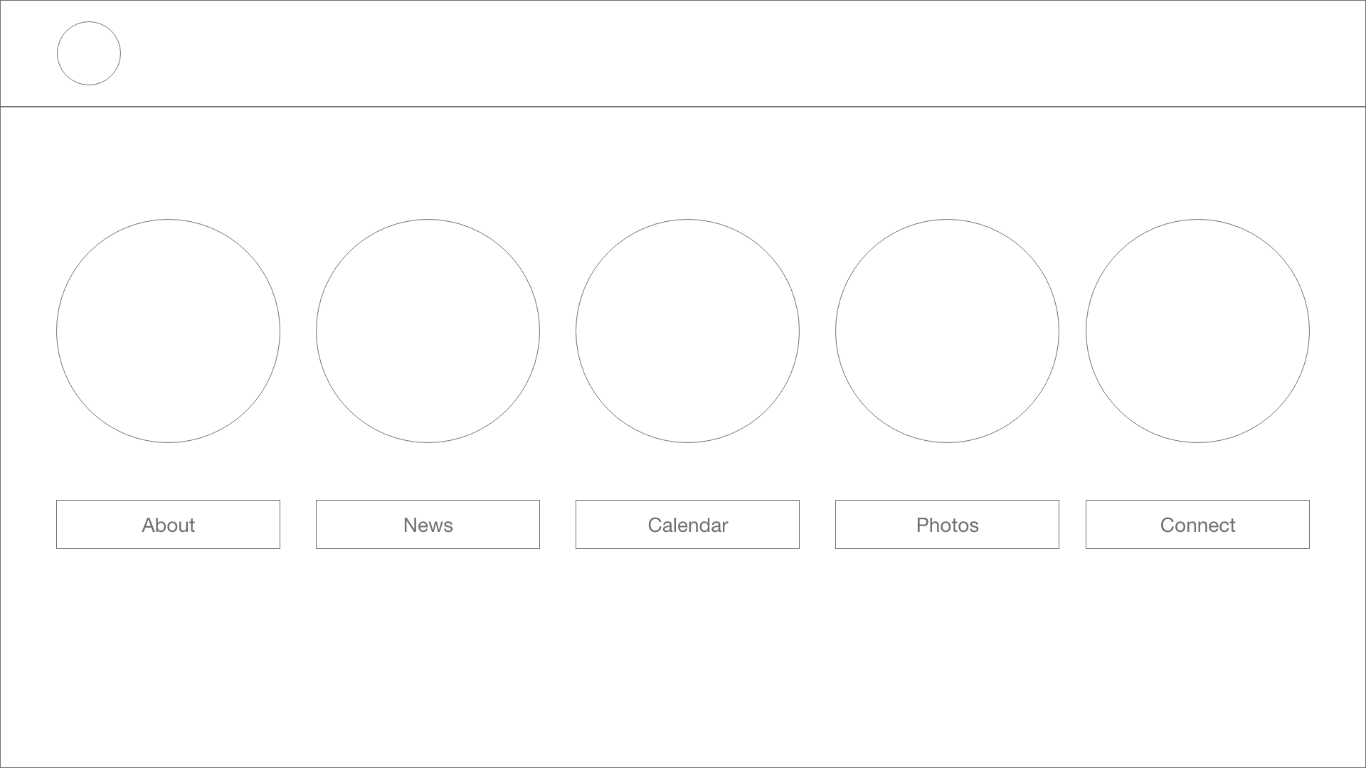 Desktop Wireframe