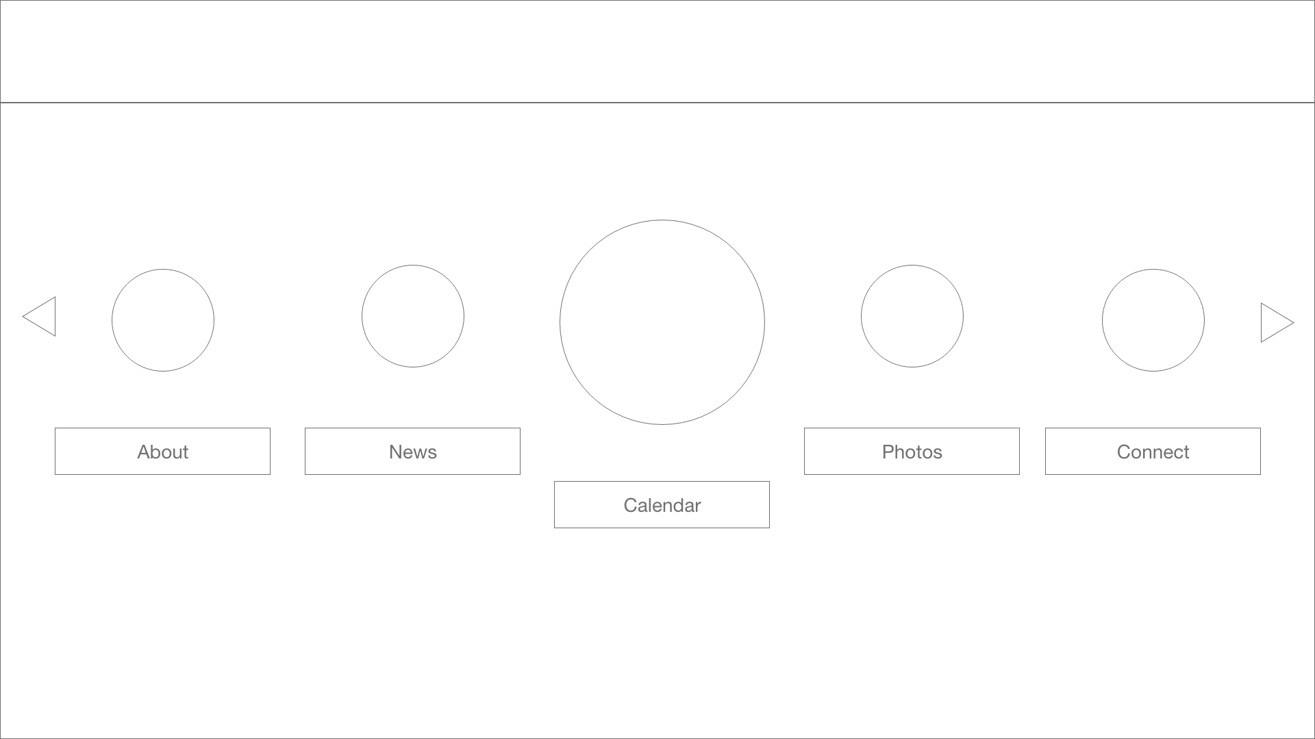 Desktop Wireframe