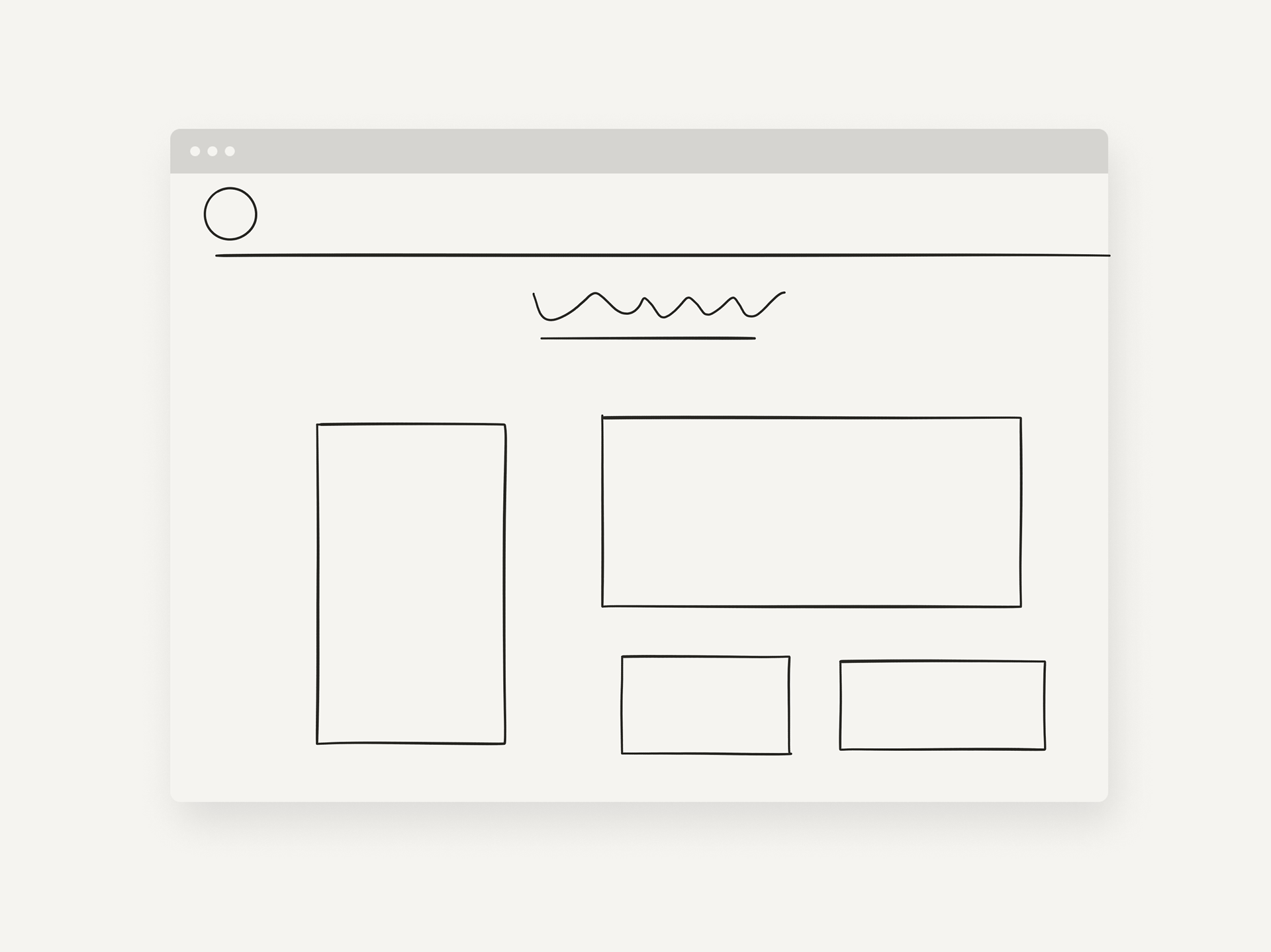 Desktop Wireframe