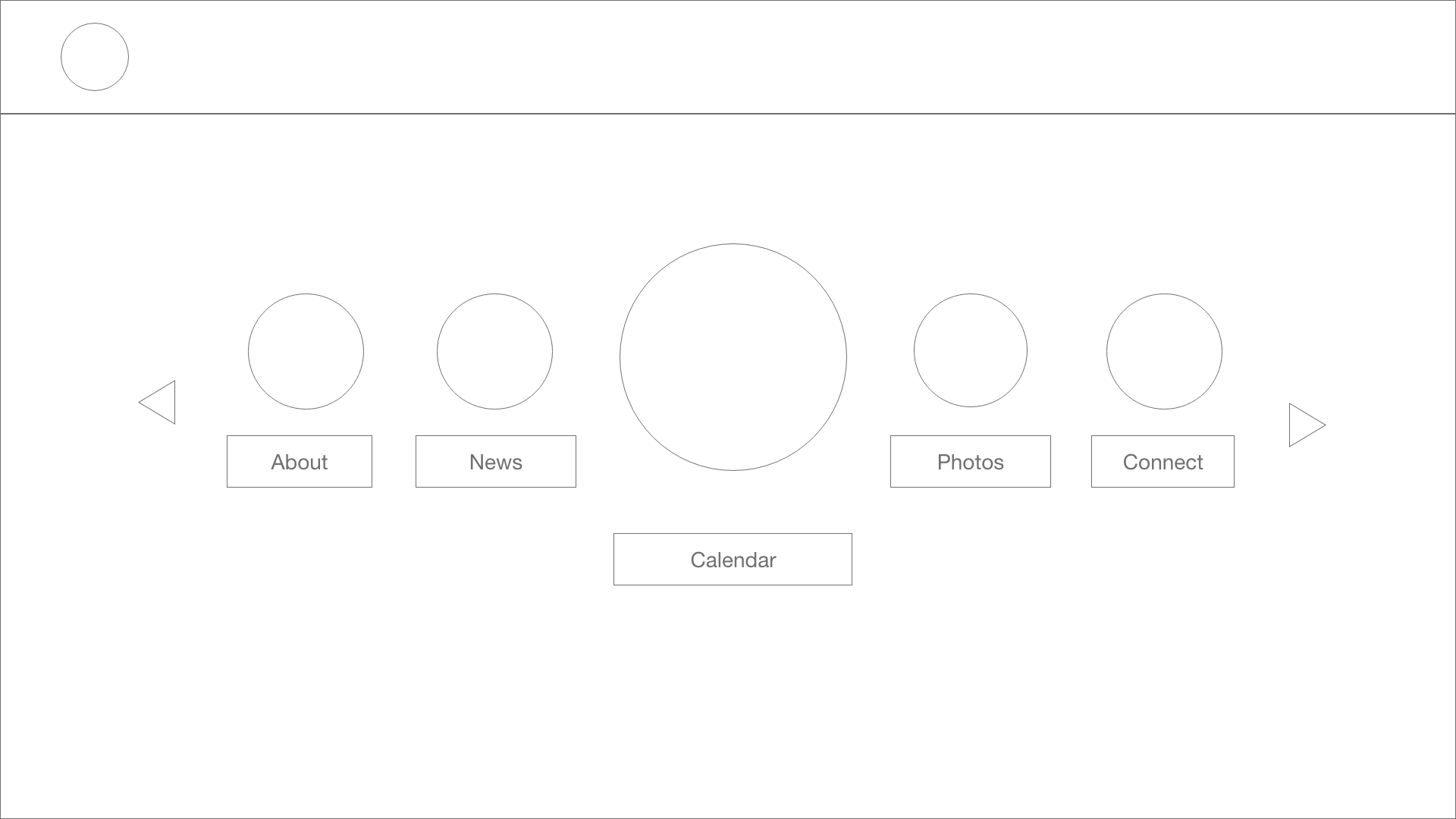 Desktop Wireframe