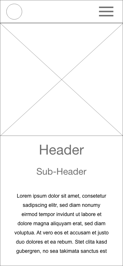 Phone Wireframe