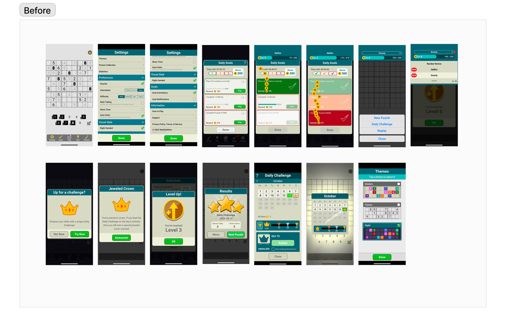Original App Design