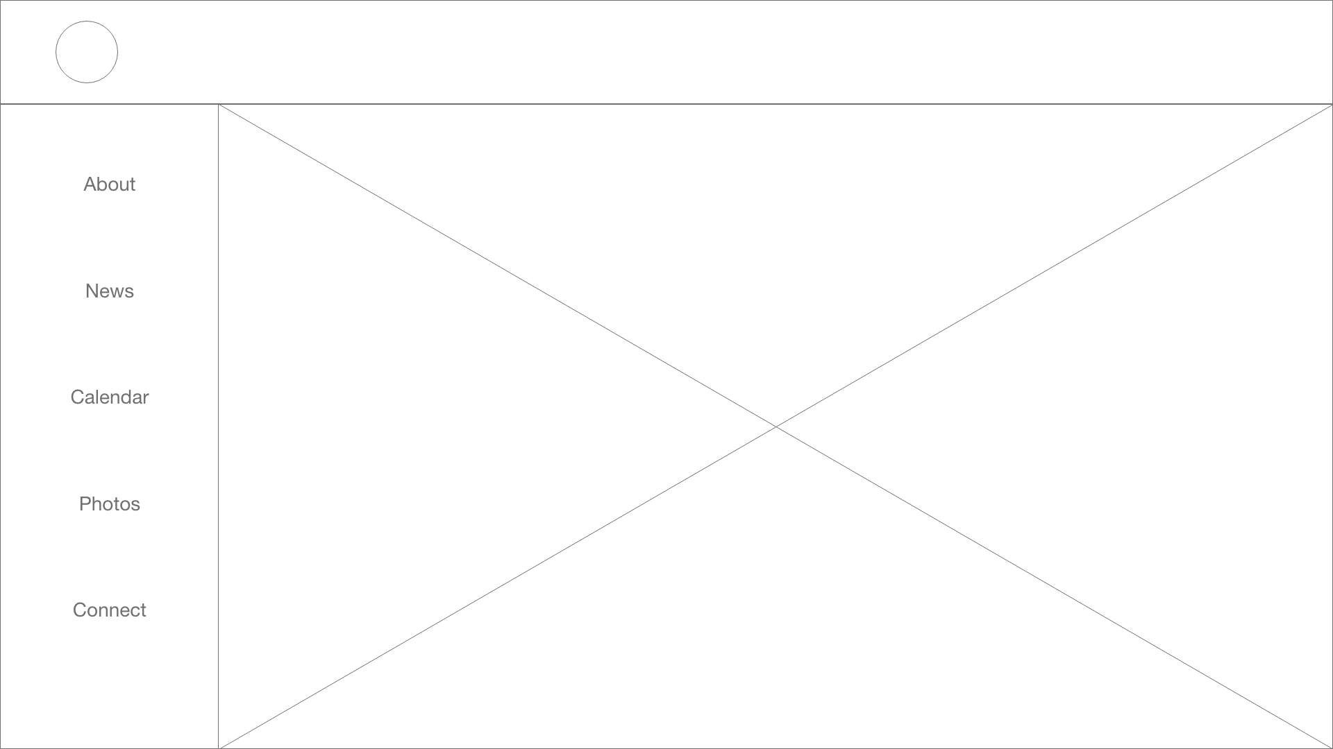 Desktop Wireframe