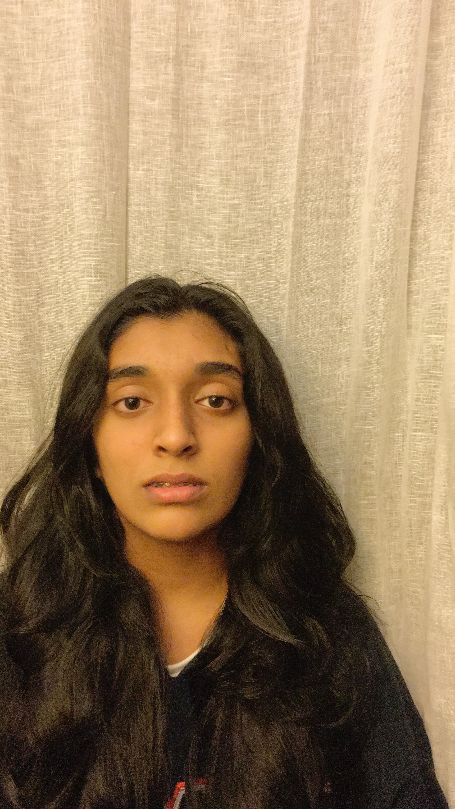 Briarcliff, NY, 18 Sept. Indirect Light on Ashna, 13-year-old girl, my cousin sister