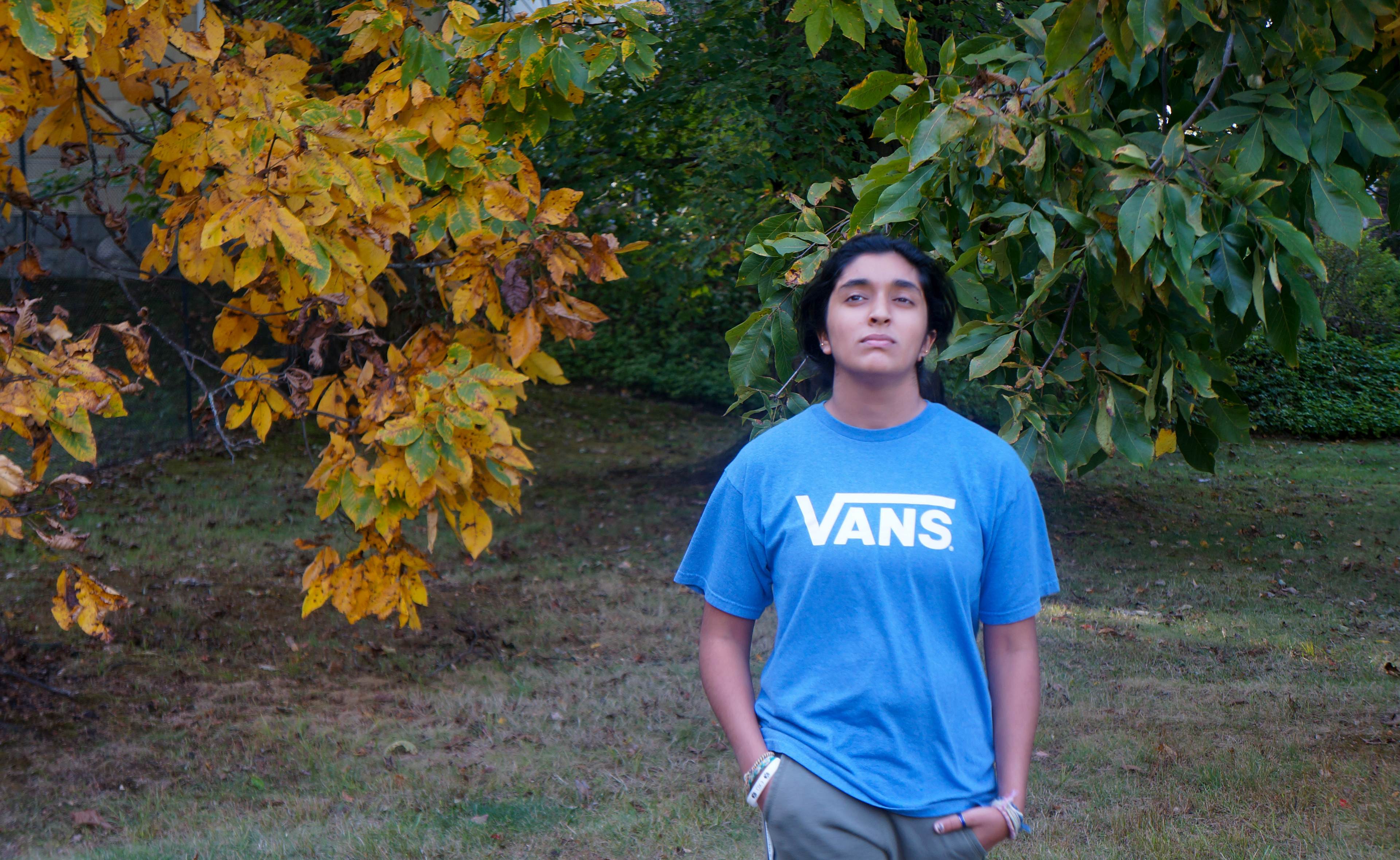 Briarcliff, NY, 18 Sept. Stop Motion photograph of Ashna, a 13 year old resident of Briarcliff