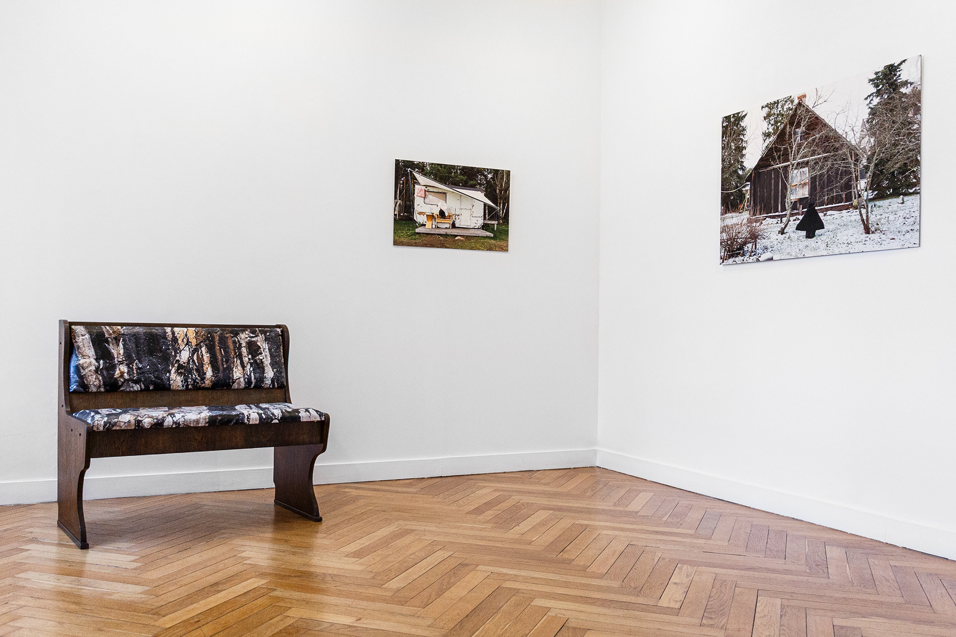 vue de l’exposition Cabane intérieure, Le PAC- Pôle Arts & Cultures, Château de la Falgalarié, Aussillon, 2026