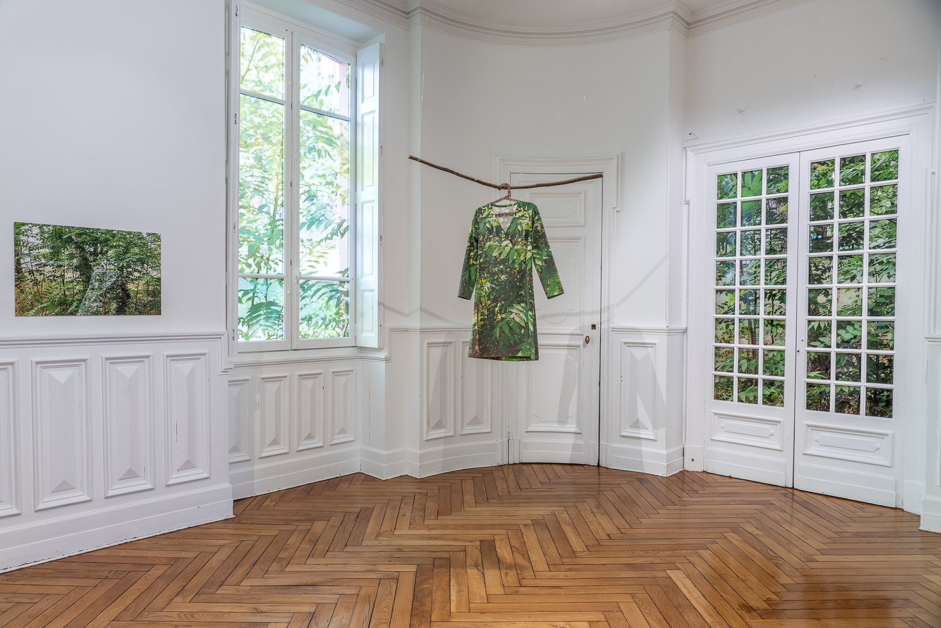 vue de l’exposition Faire corps avec, Centre culturel Bellegarde, Toulouse, 2025