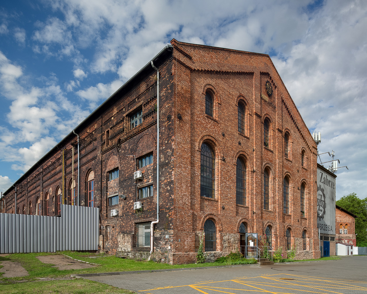 Nr zabytku A/234/08 (po 1860), hala dmuchaw wielkopiecowych, Zabrze, ul. Hagera
