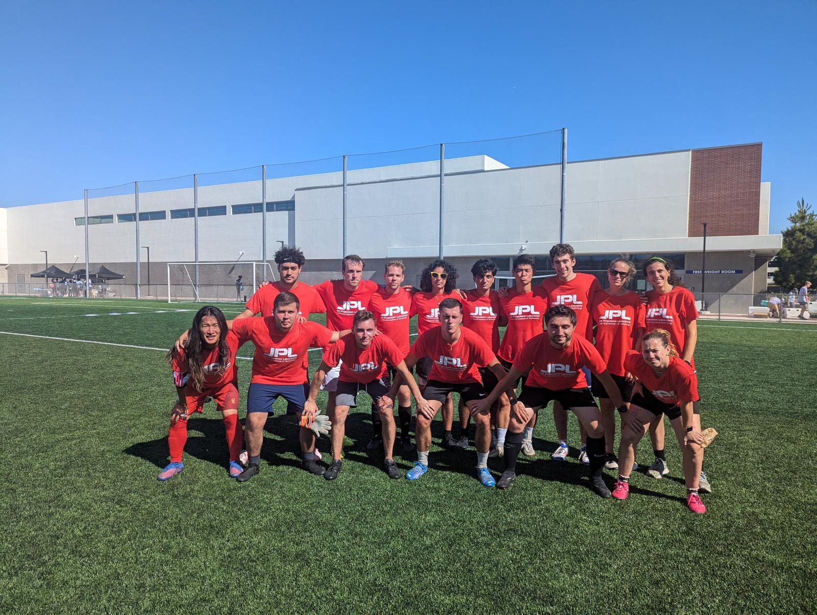 2024 JPL Aerospace Games Soccer team, 4th place winners.