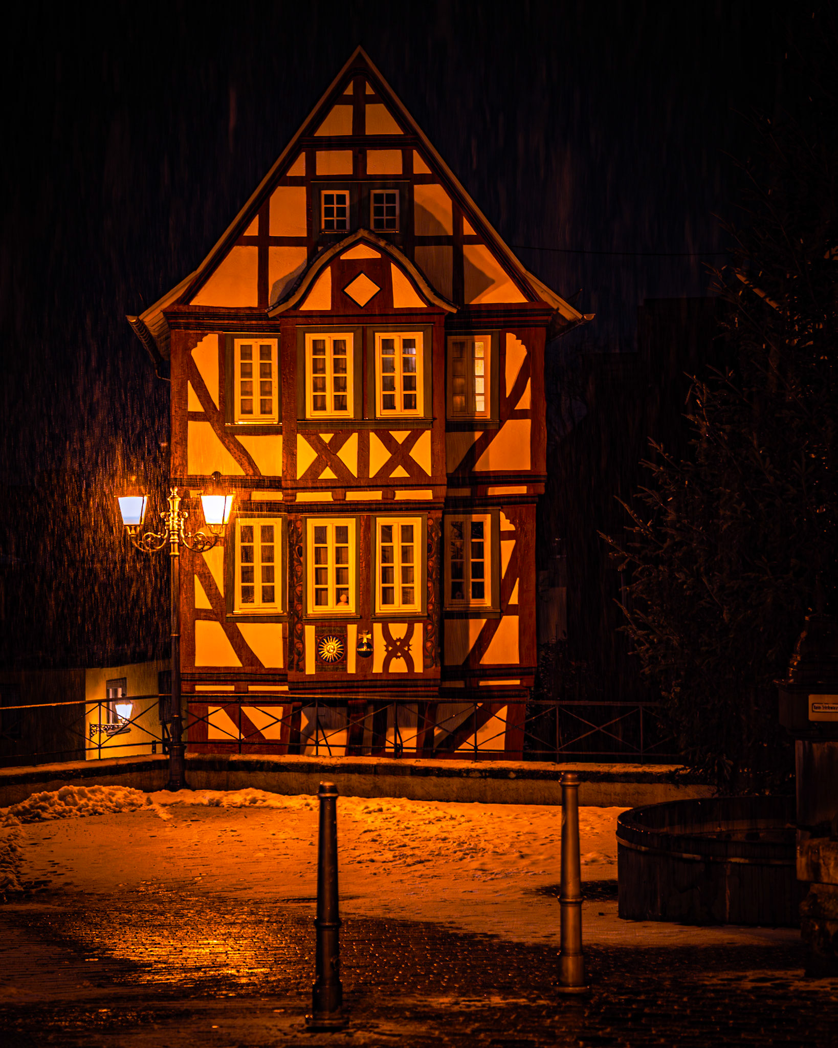 Wetzlar Altstadt bei Nacht