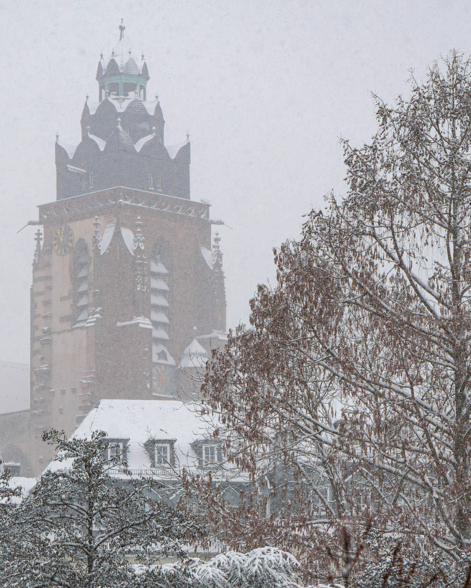 Wetzlarer Dom im Schnee