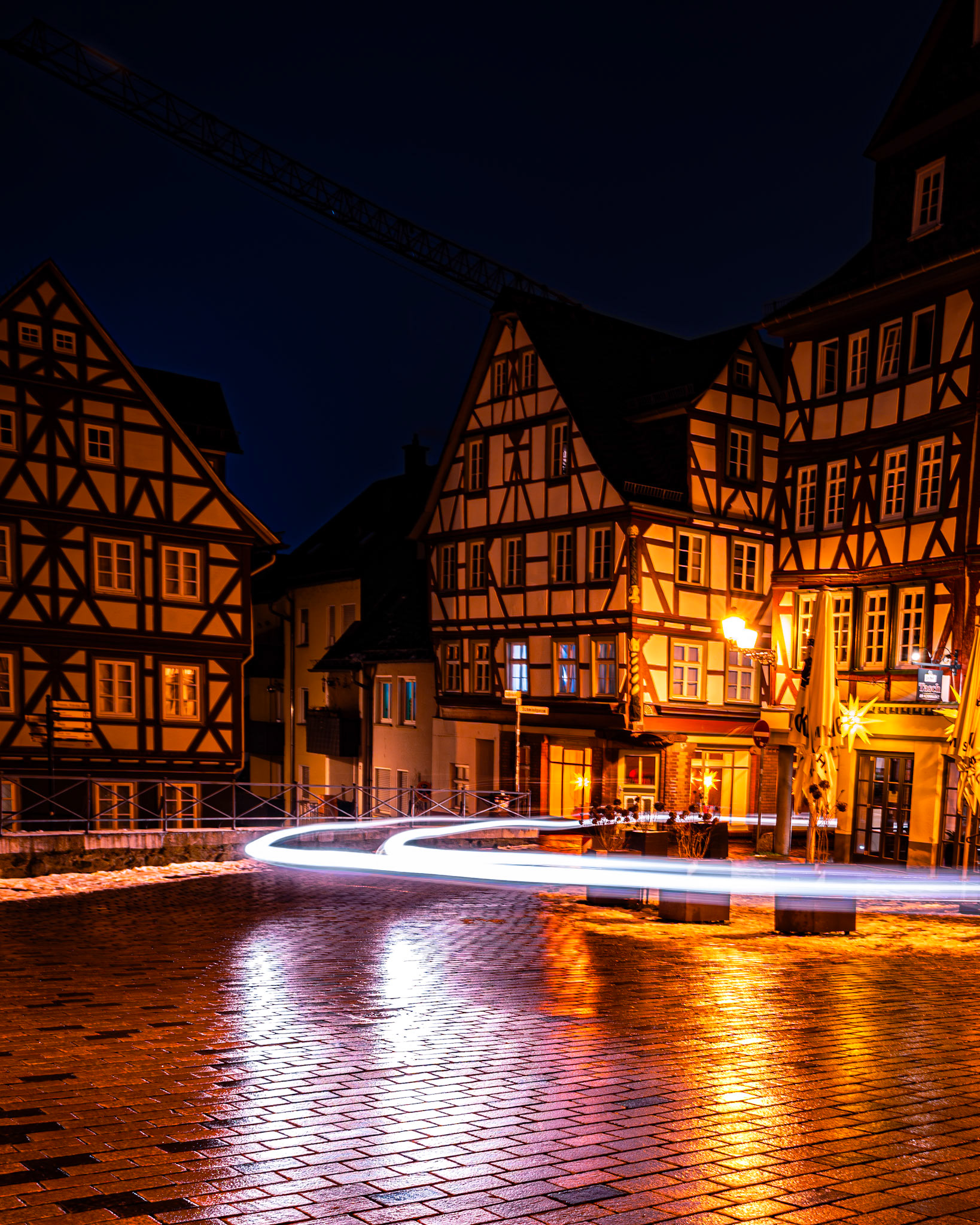 Wetzlar Altstadt bei Nacht