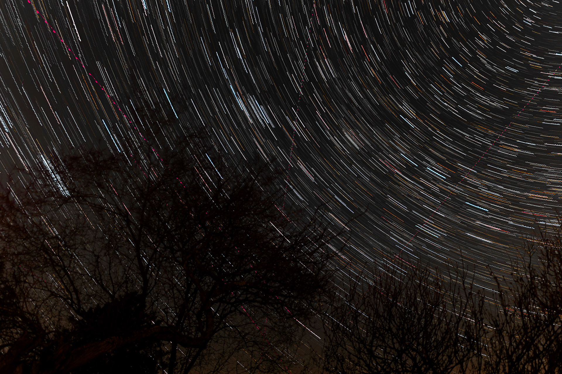 Sternenspuren der Wintermilchstraße