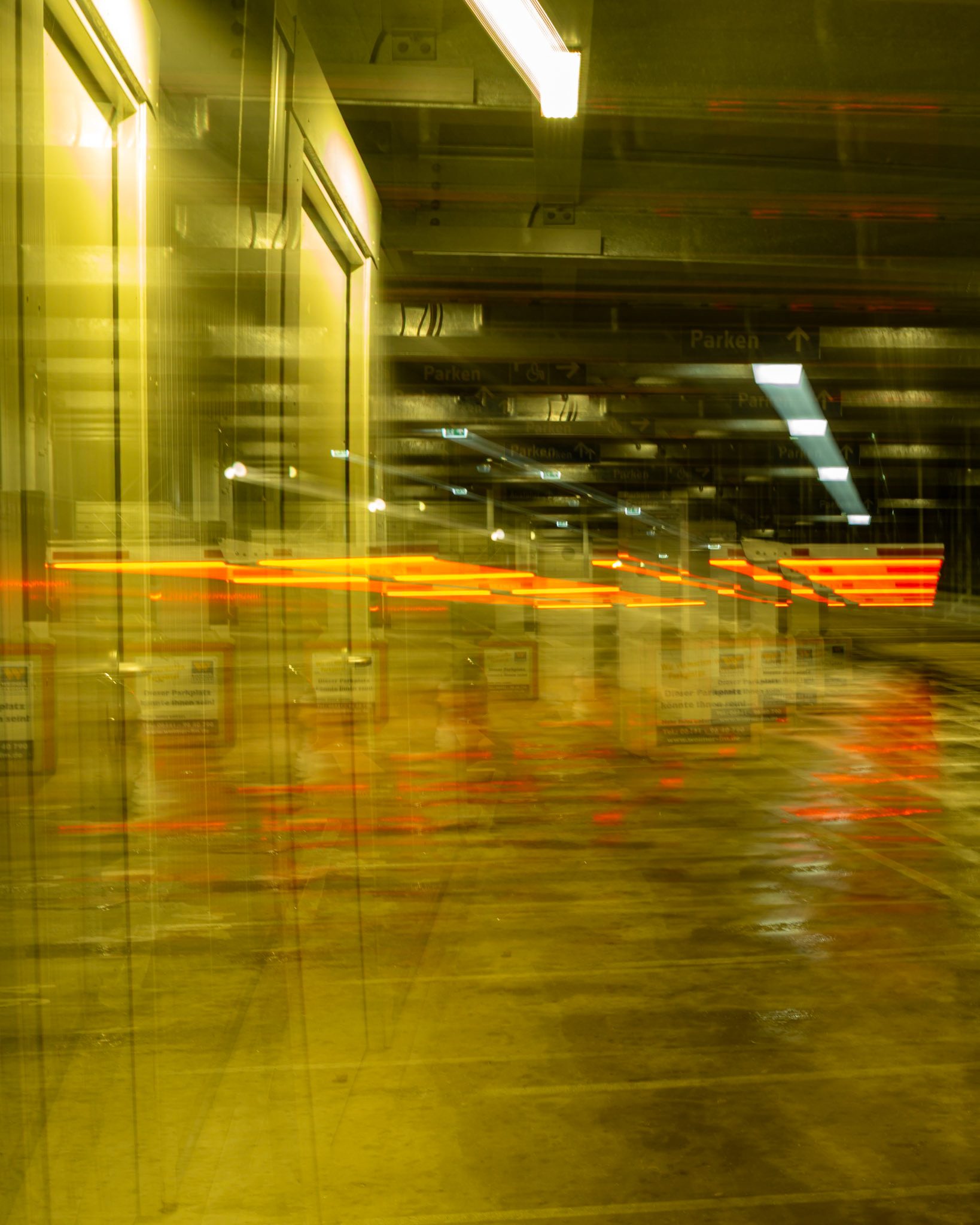 Parkhaus Wetzlar Spilburg im Zoom-Burst