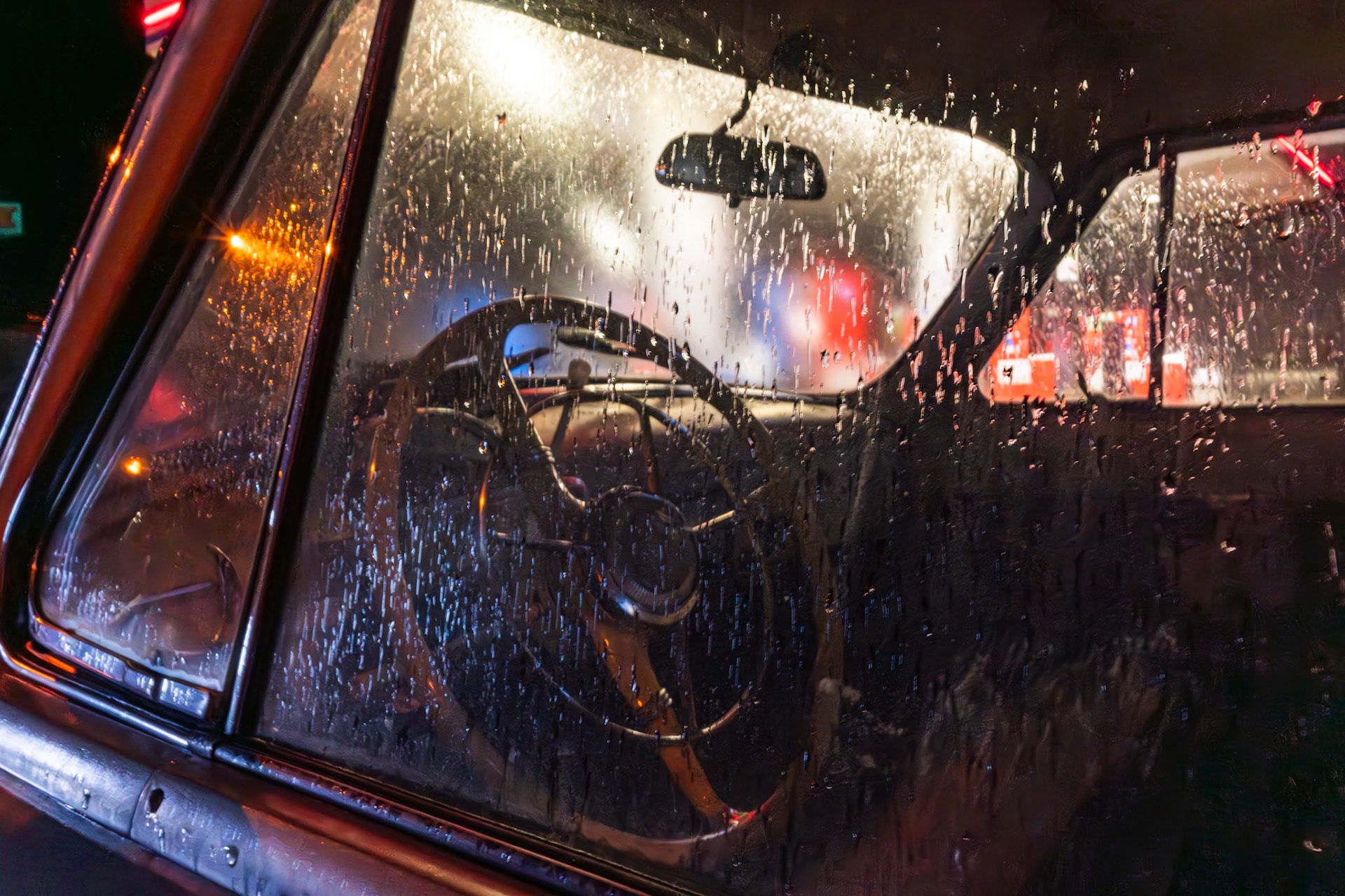 Oldtimer an der Roth-Tankstelle