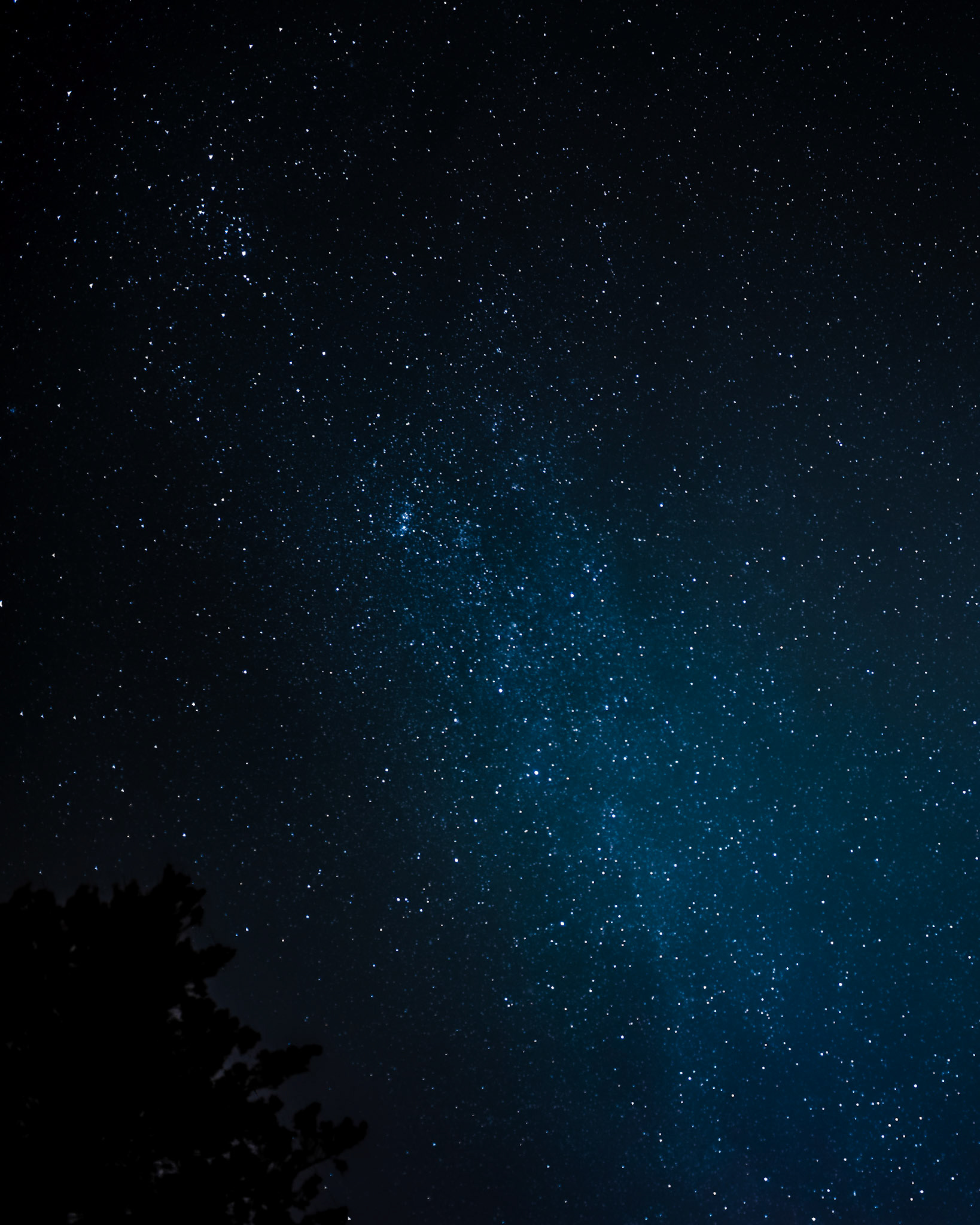 Wintermilchstraße mit Orion und Plejaden