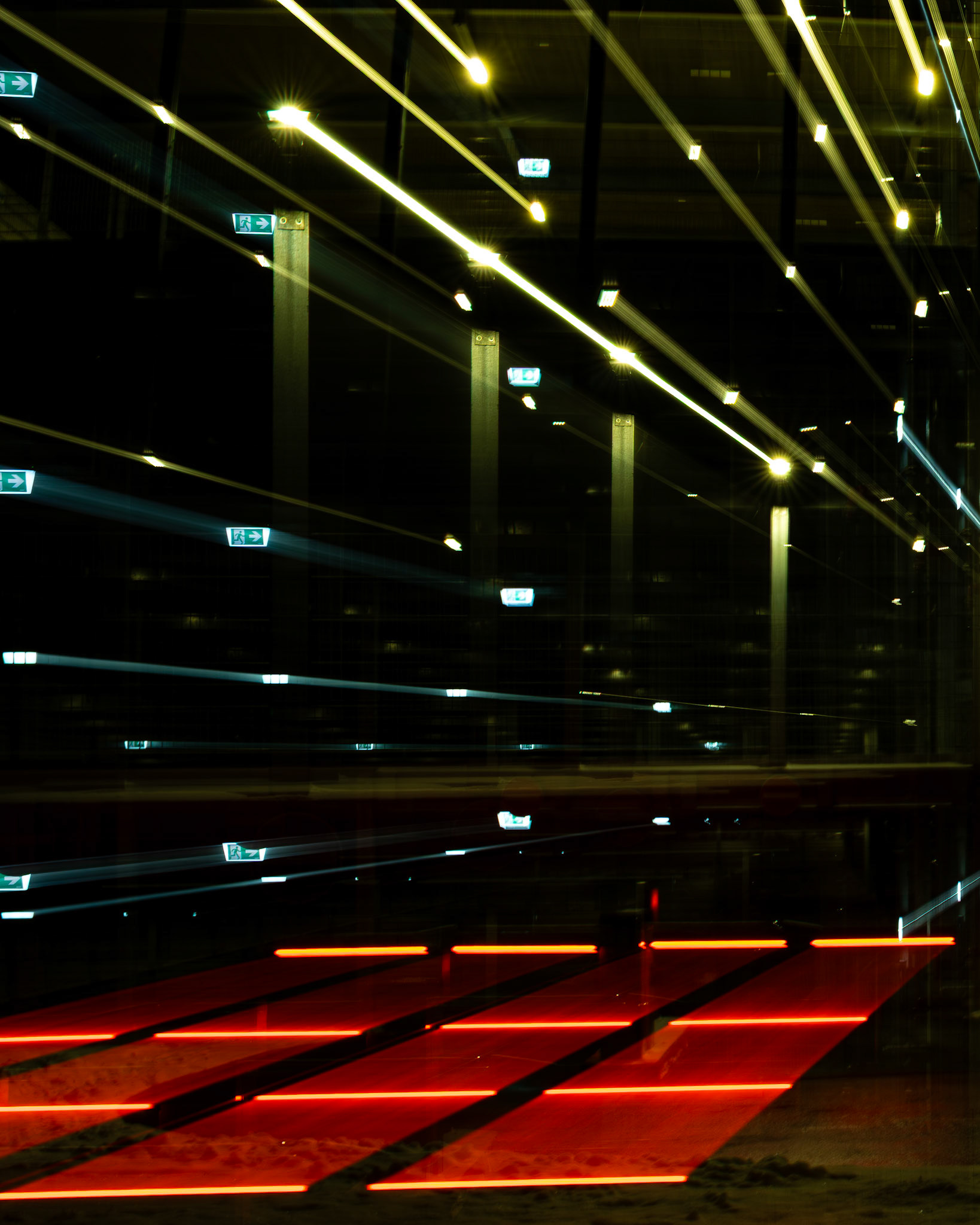 Parkhaus Wetzlar Spilburg im Zoom-Burst