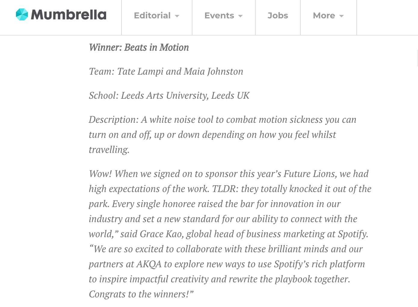 Mumbrella