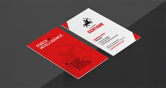 Carte d'affaire
