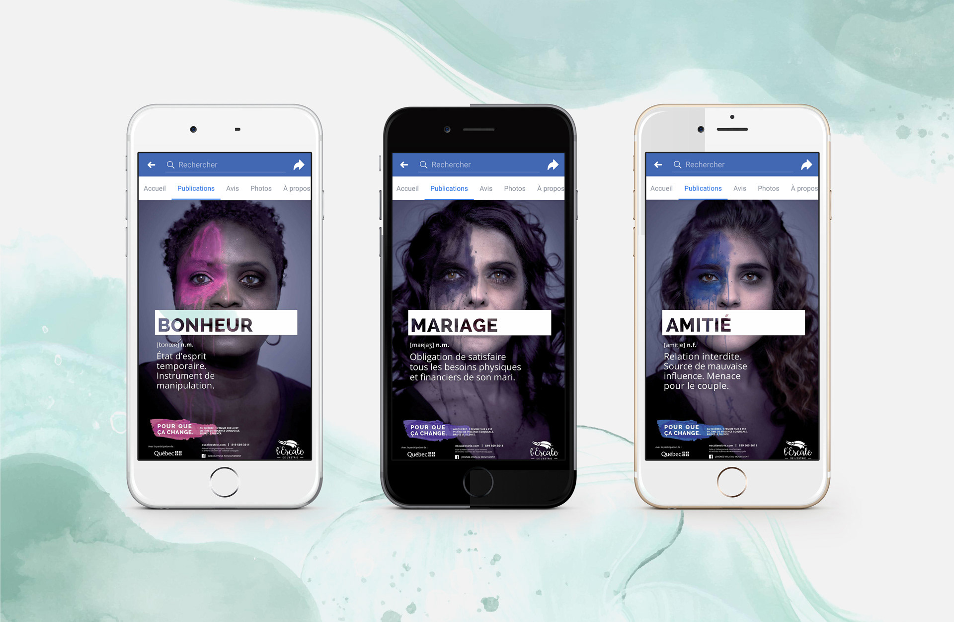 Publications pour les réseaux sociaux