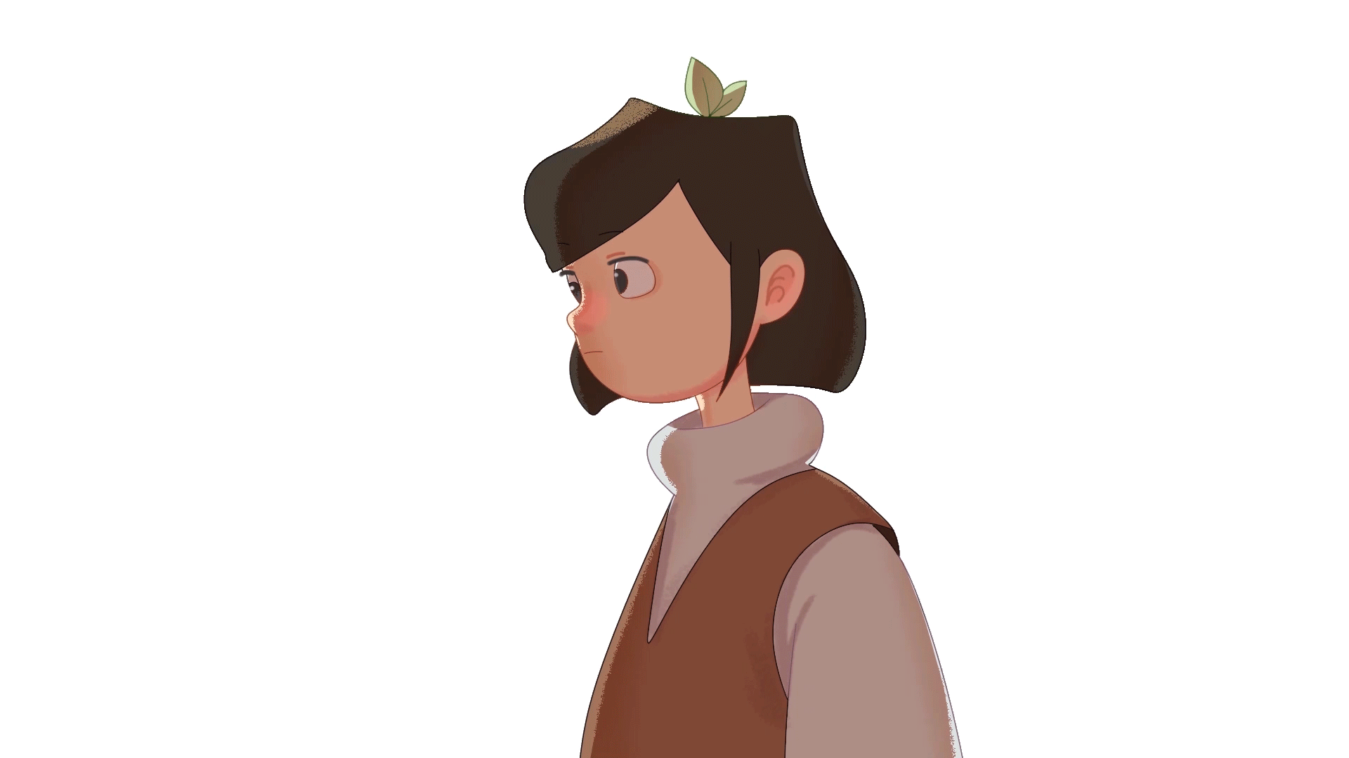Xiao Shuyun - Head turn cel-animation Xiao Shuyun - Head turn cel-animation