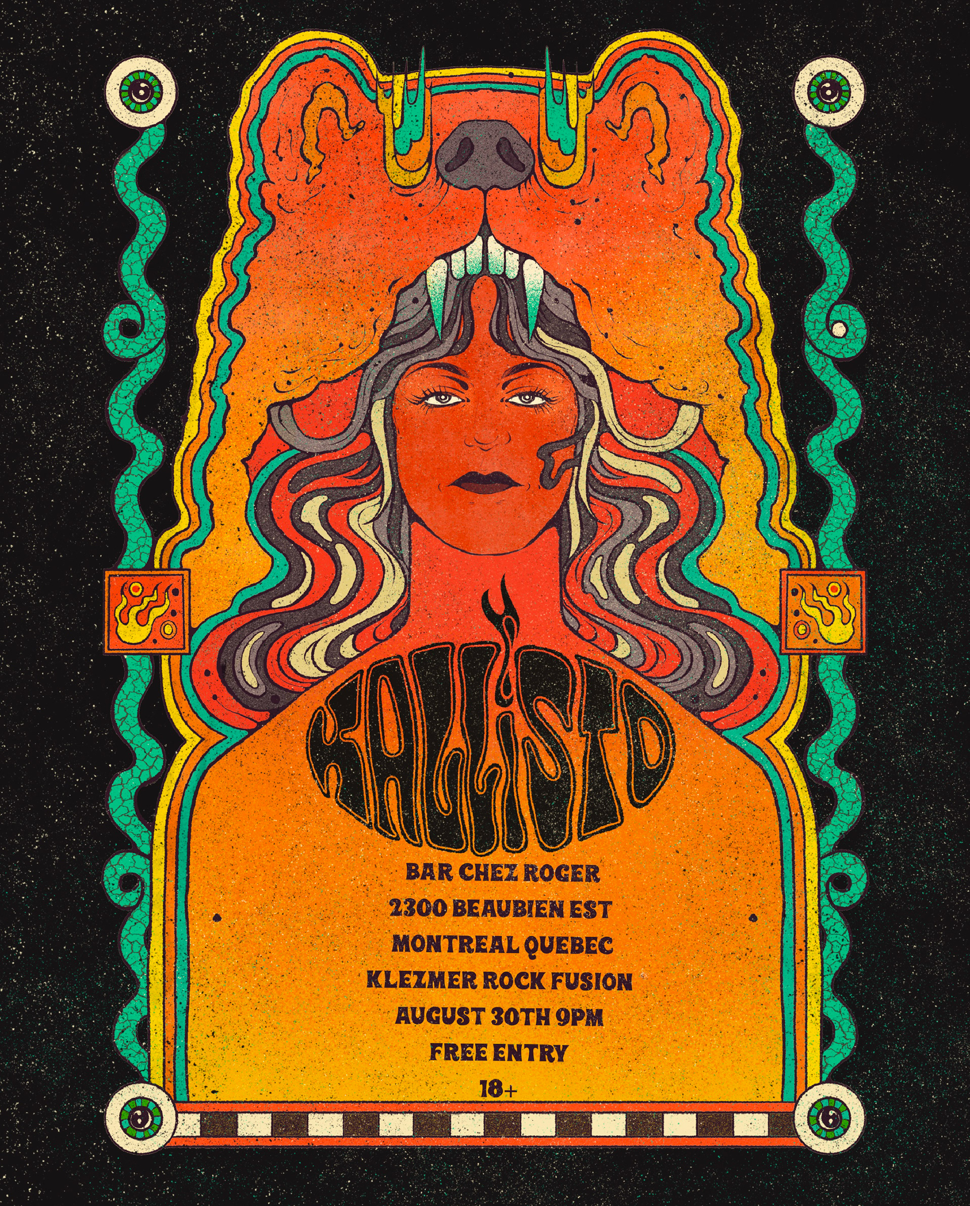 GIG POSTER FOR KALLISTO