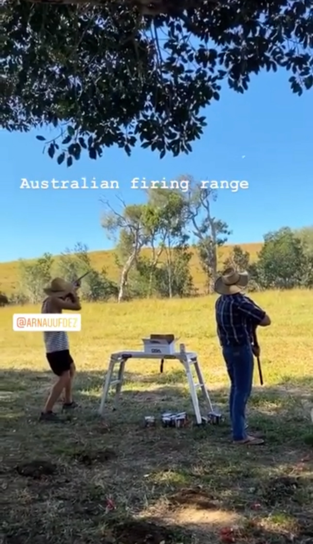 Aussie firing range