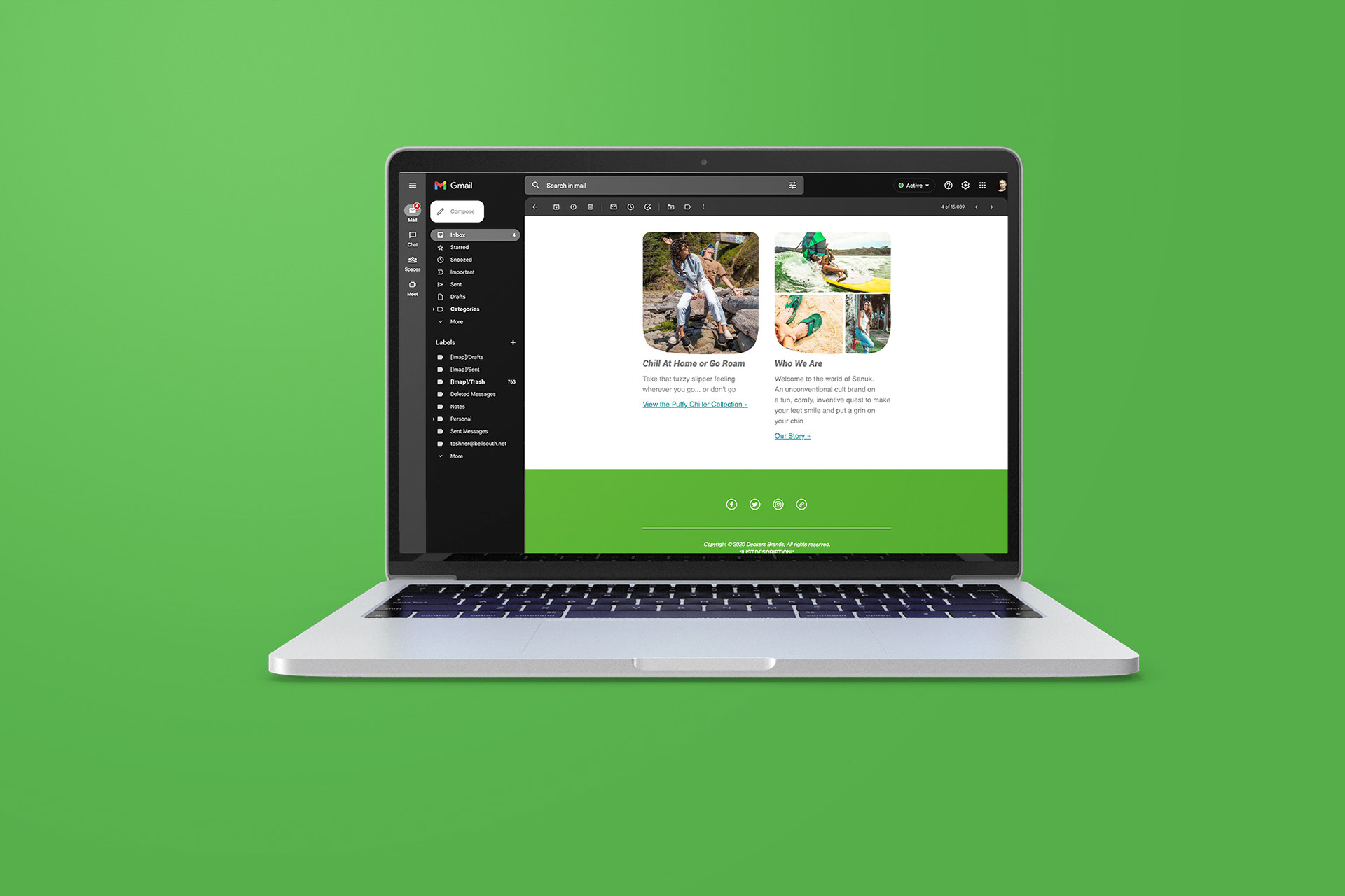 Email Newsletter, In Use 3