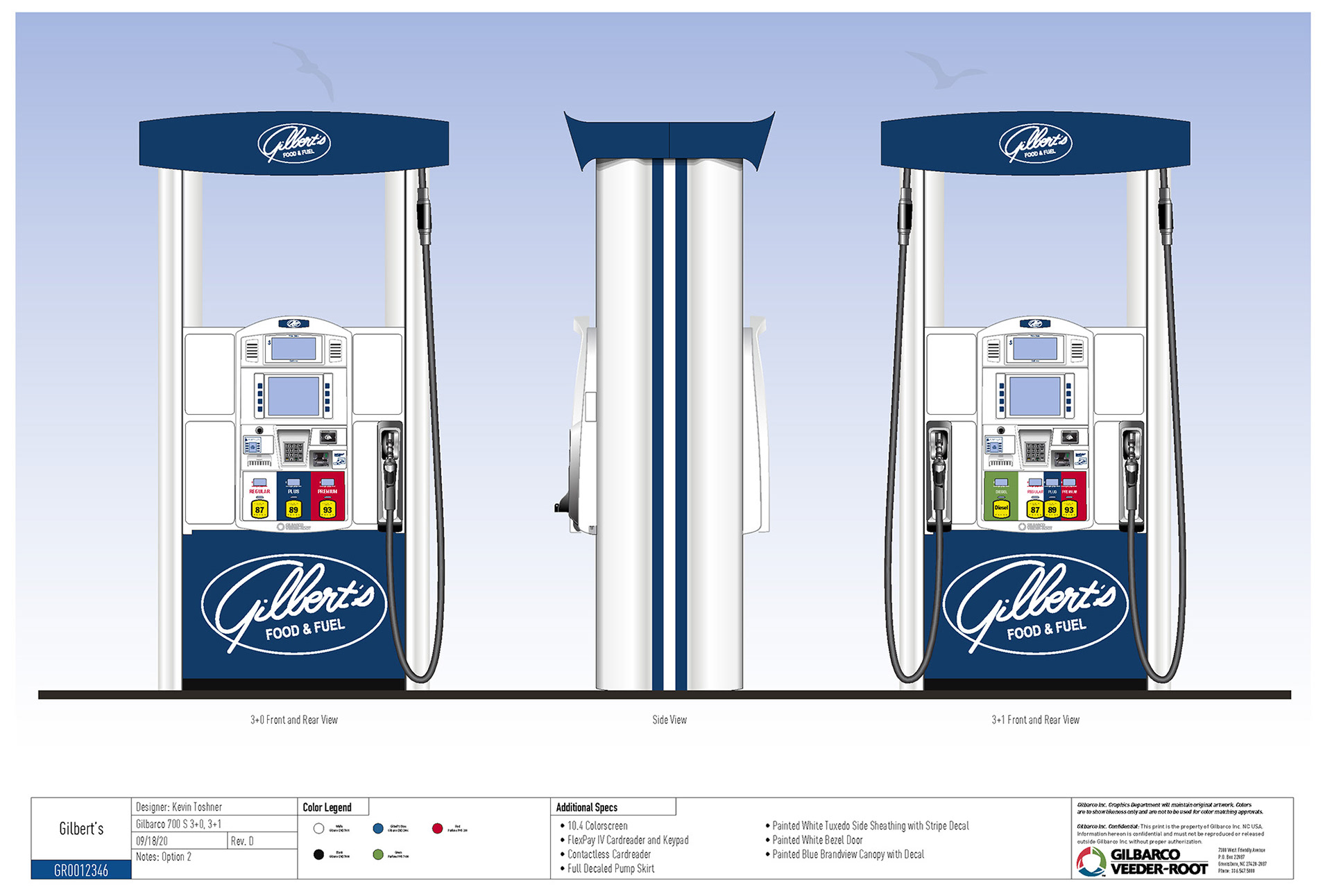 Dispenser Layout for Customer Review