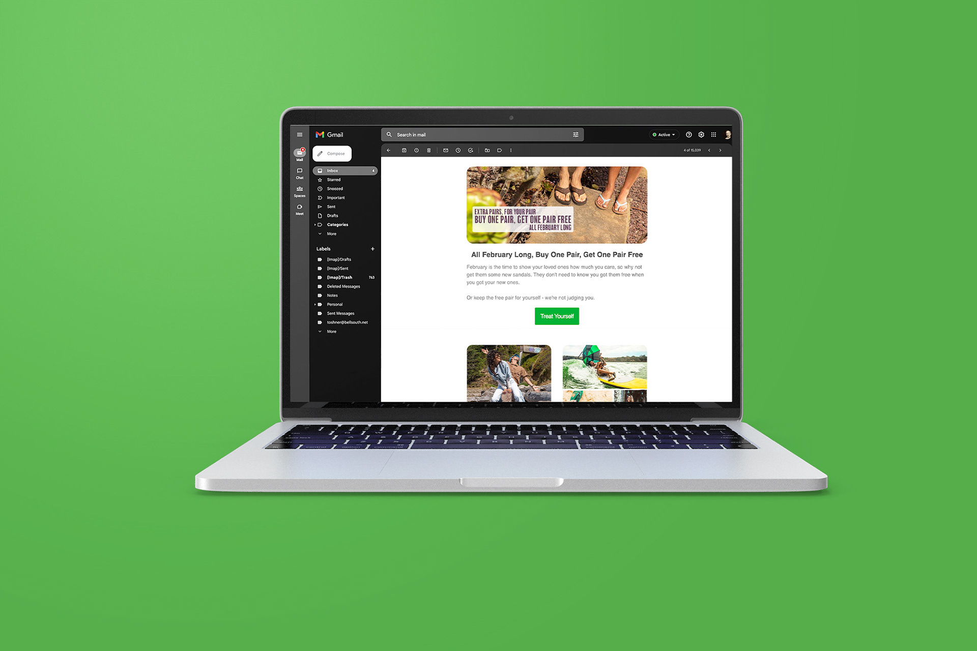 Email Newsletter, In Use 2