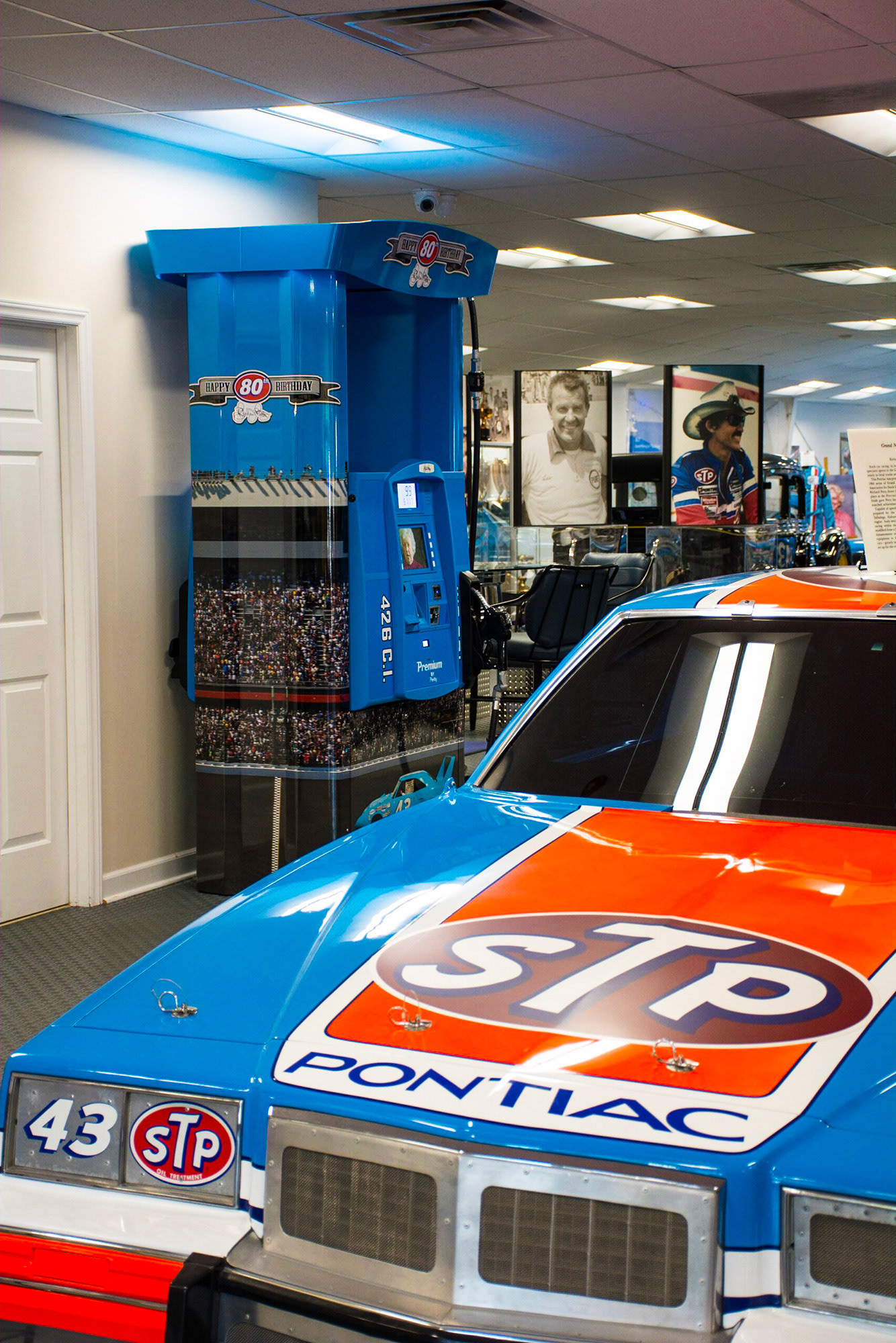 Dispenser Design for Richard Petty 80th Birthday