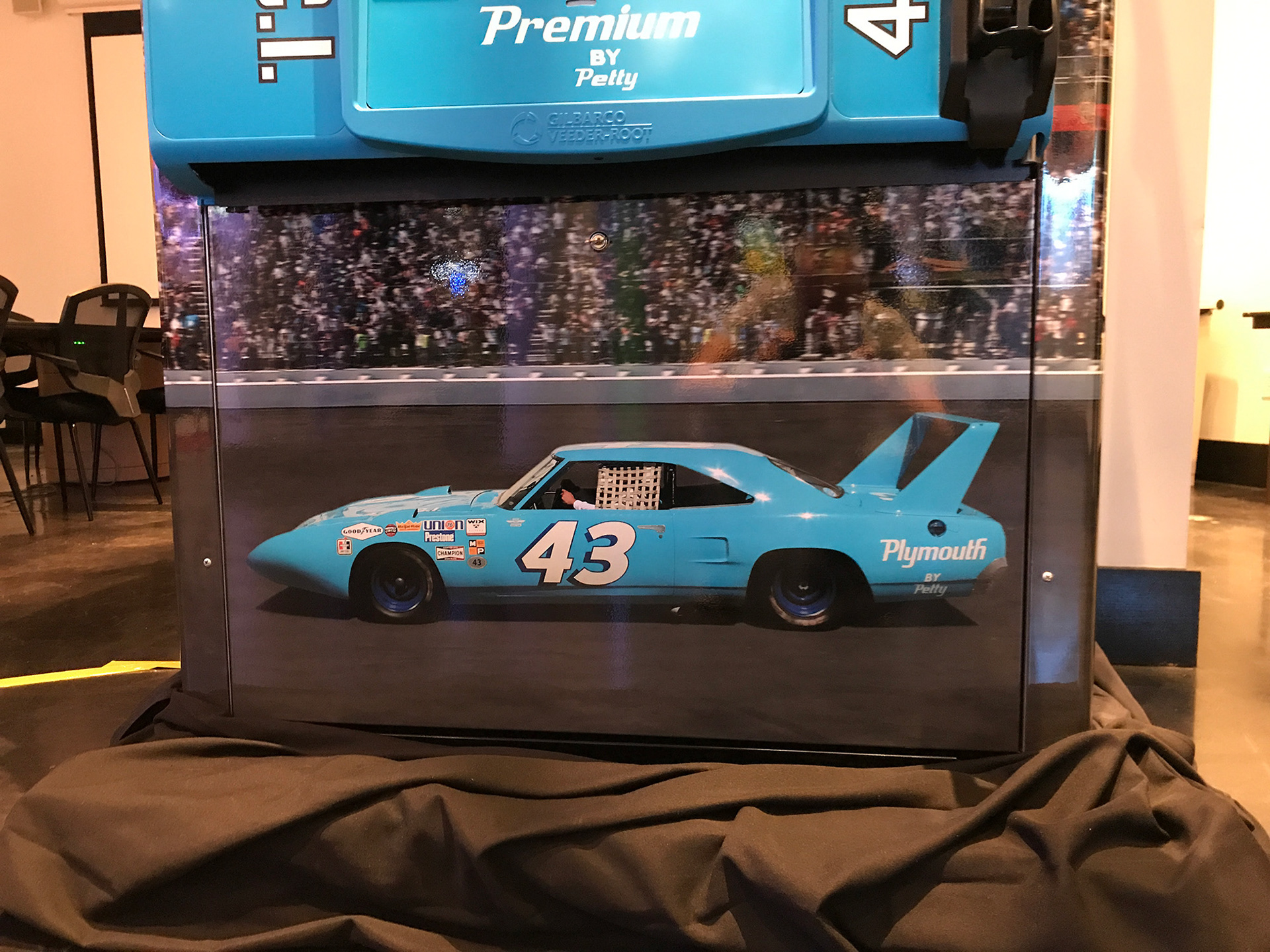 Dispenser Design for Richard Petty 80th Birthday