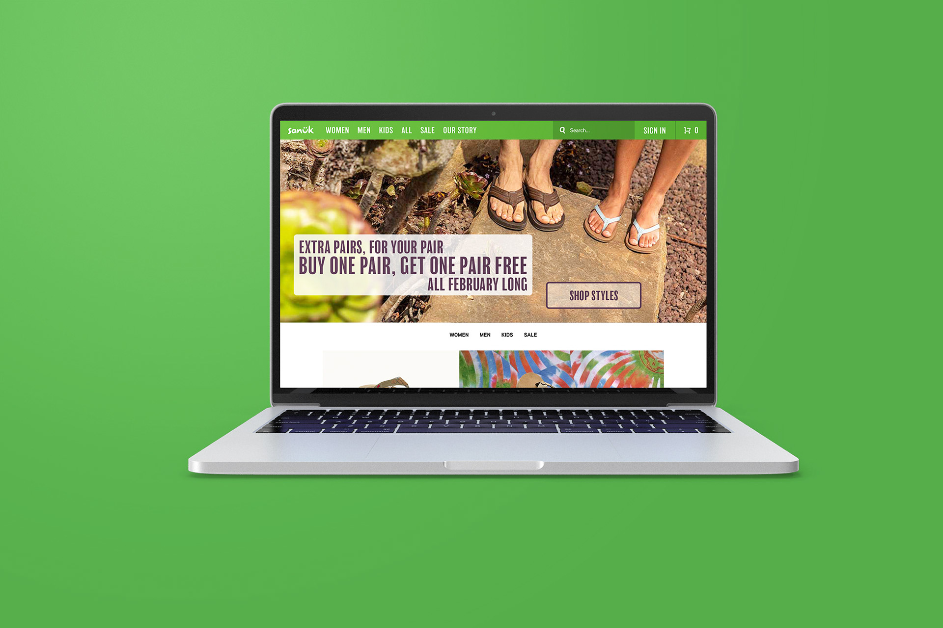 Webpage Banner Ad