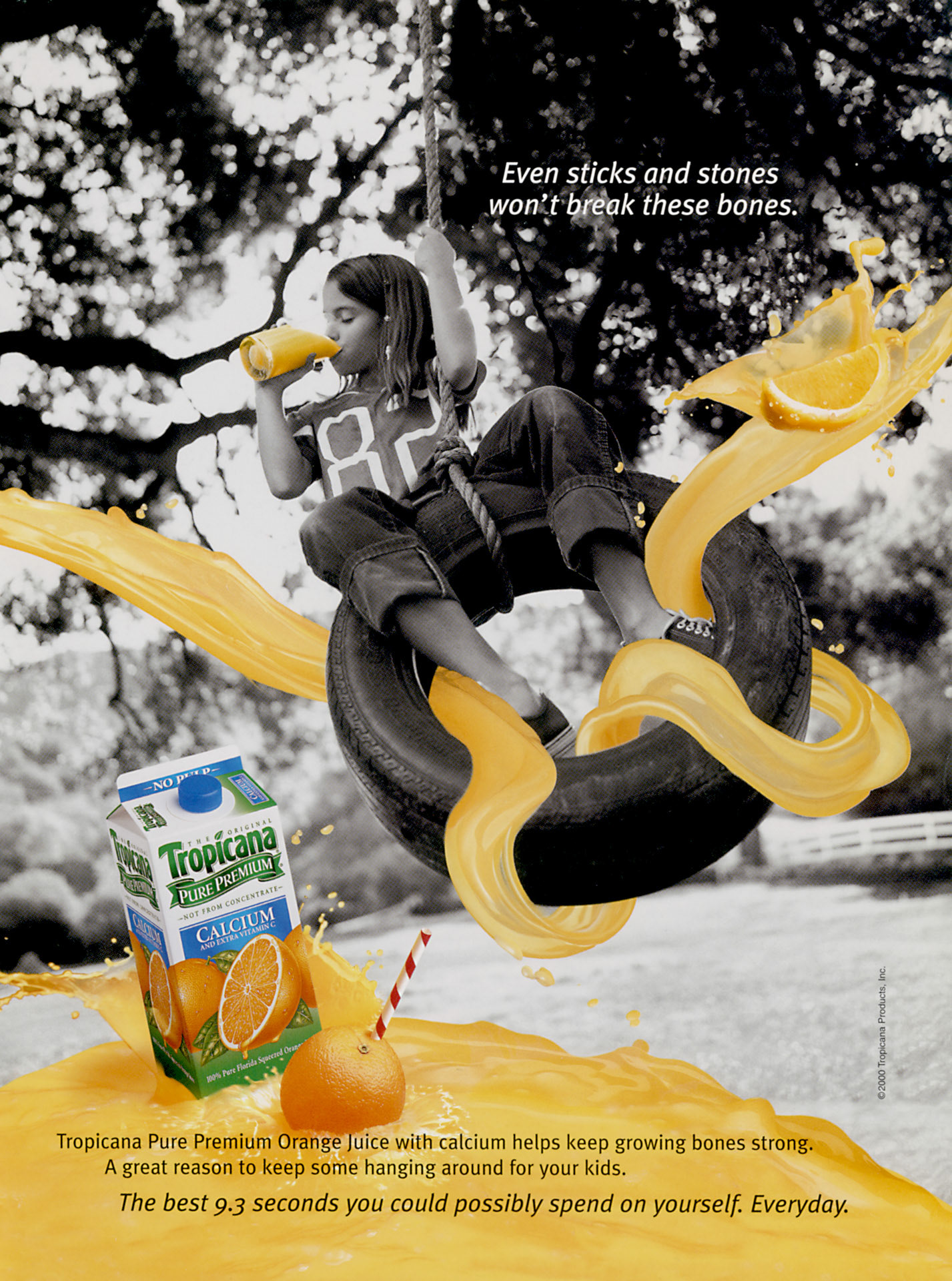 Magazine Ad, Client: Tropicana, Agency: FCB NY