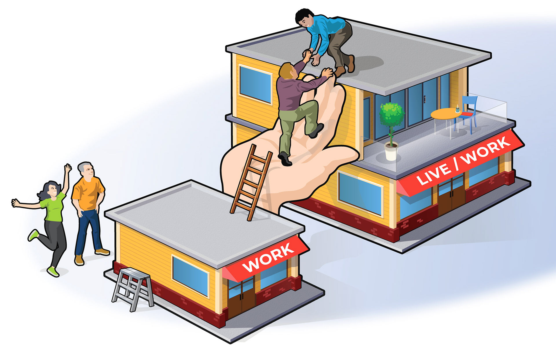 Business Help Page Illustration