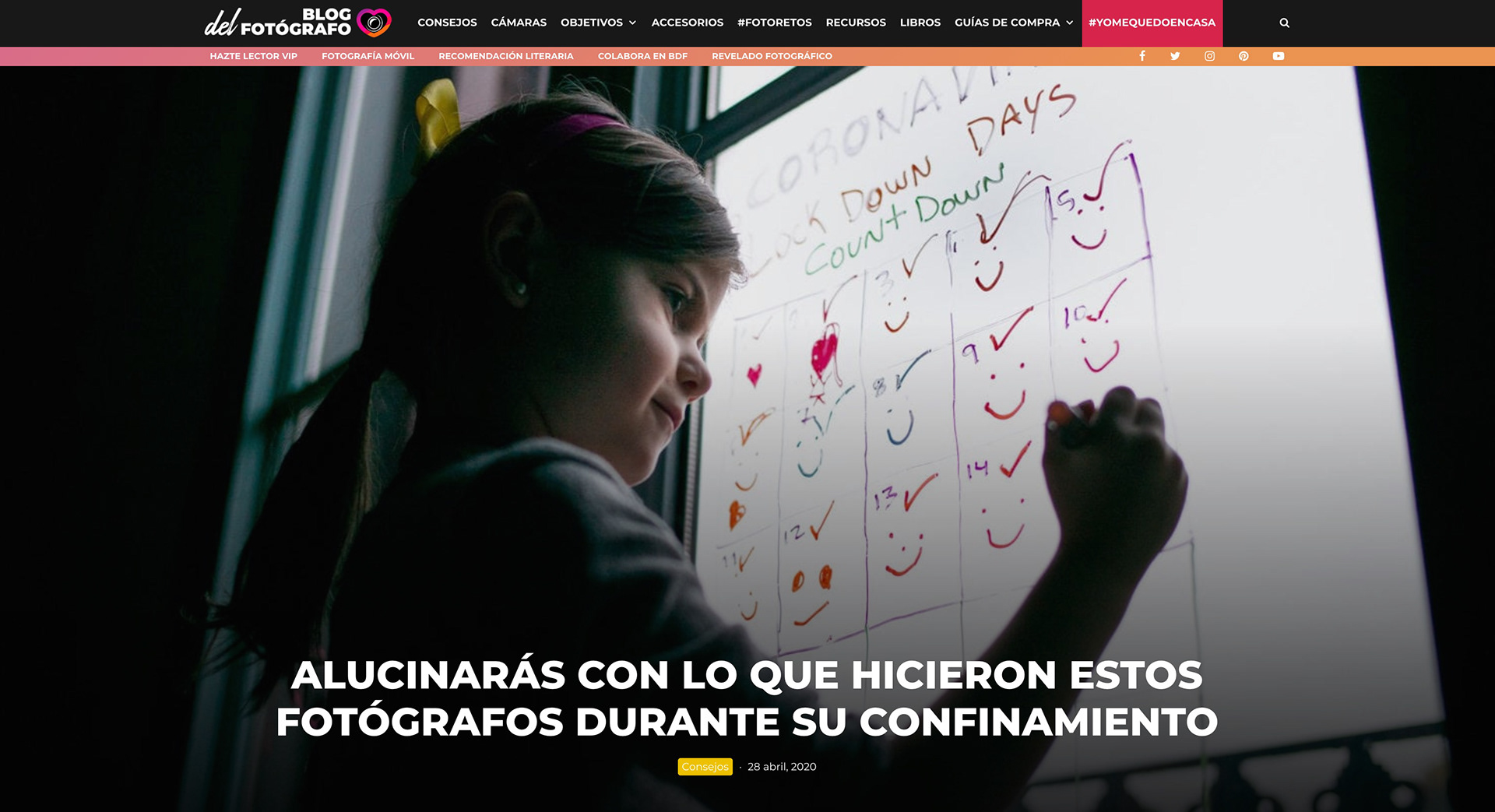 Rafa Lanus fotografo historia de cuarentena