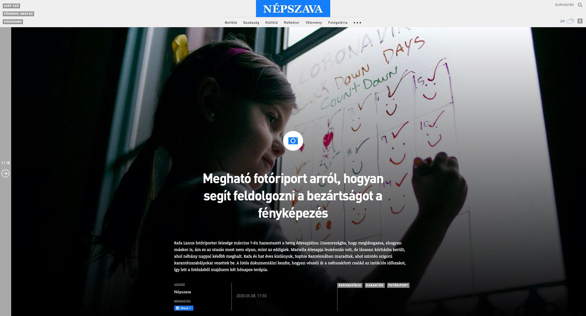 rafa lanus photographer covid story