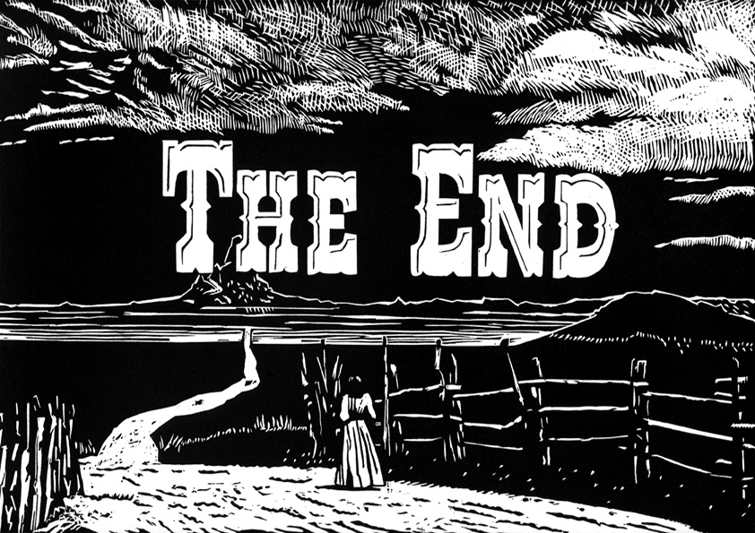 	 The End Of Rawhide Buckos  (My Darling Clementine, Regie John Ford)