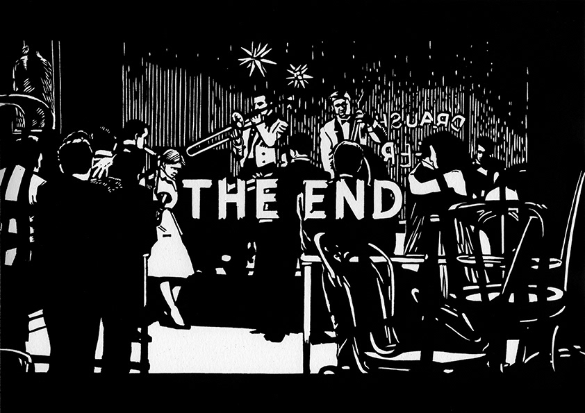 The End of Never-Too-Late Songs  (Too late Blues, Regie John Cassavetes)