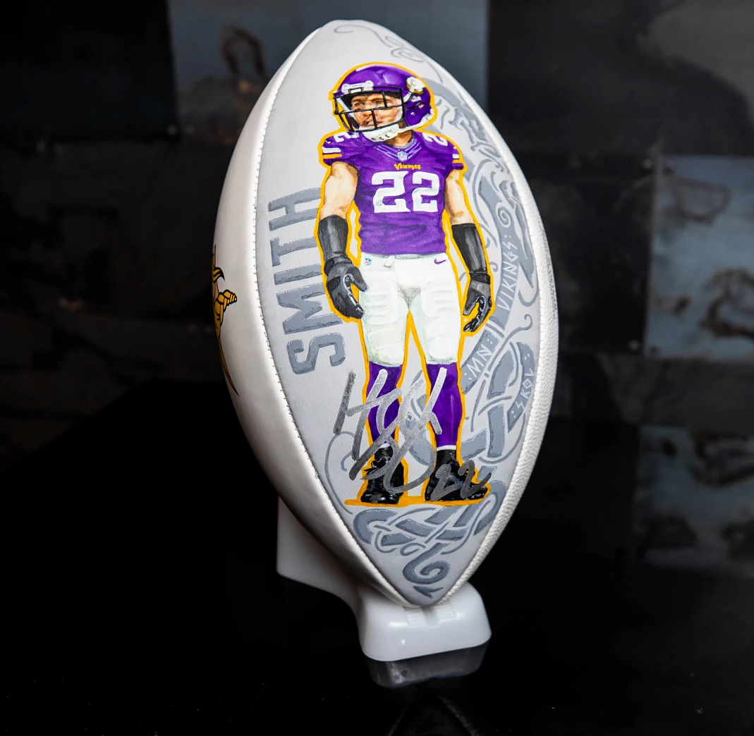Harrison Smith Signed Football *SOLD*