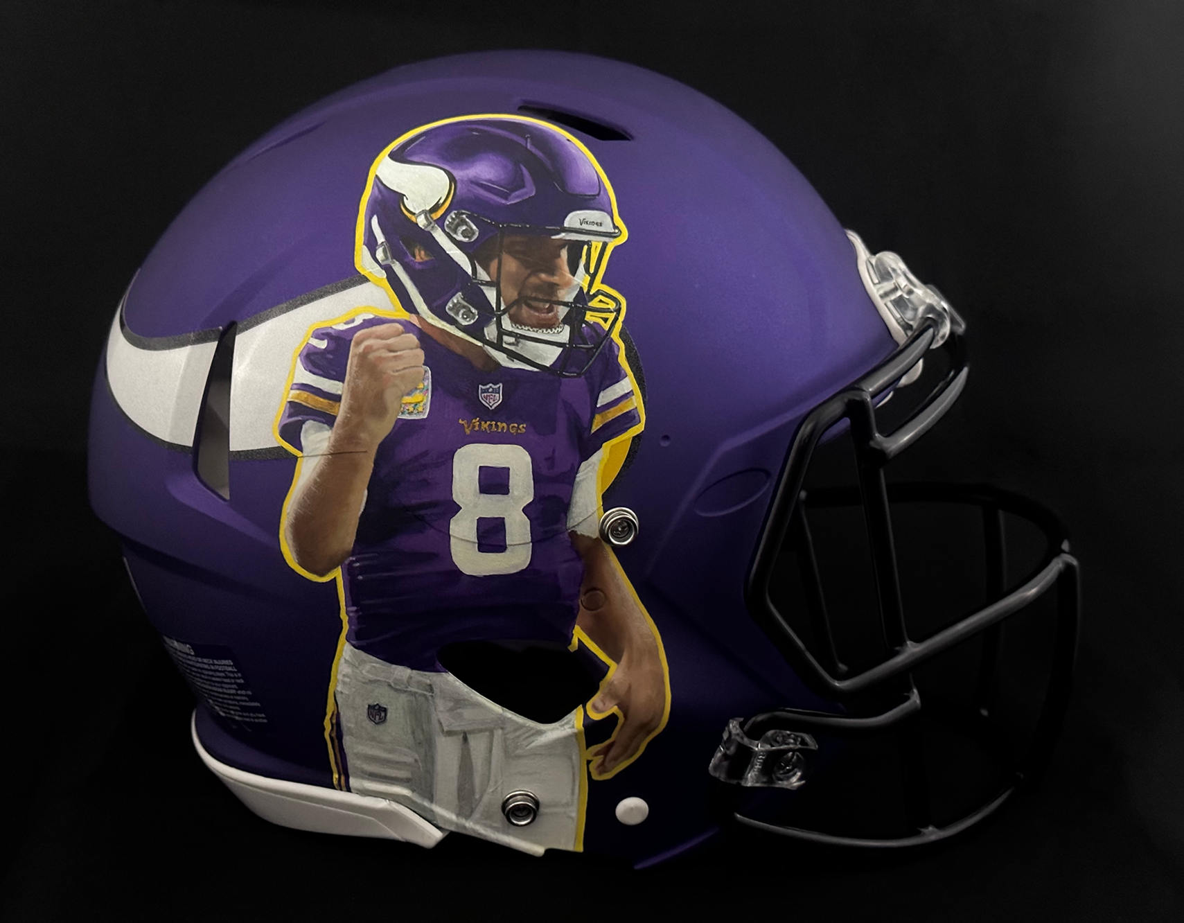 "Kirk Cousins" Helmet - *SOLD*