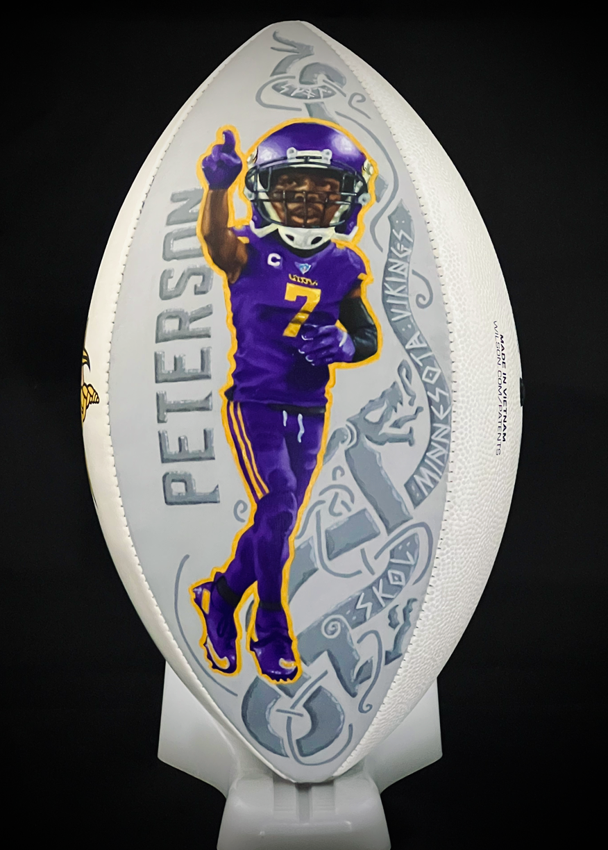 "Peterson Rune Stone" - Auction: Nov. 24th (Patriots @ Vikings) *SOLD*