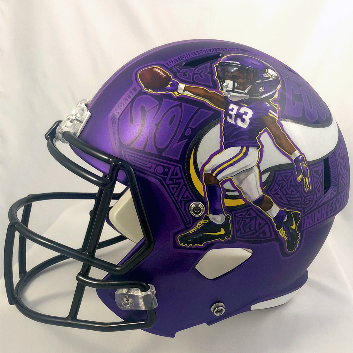 "Norse Big Head" Dalvin Cook *SOLD*