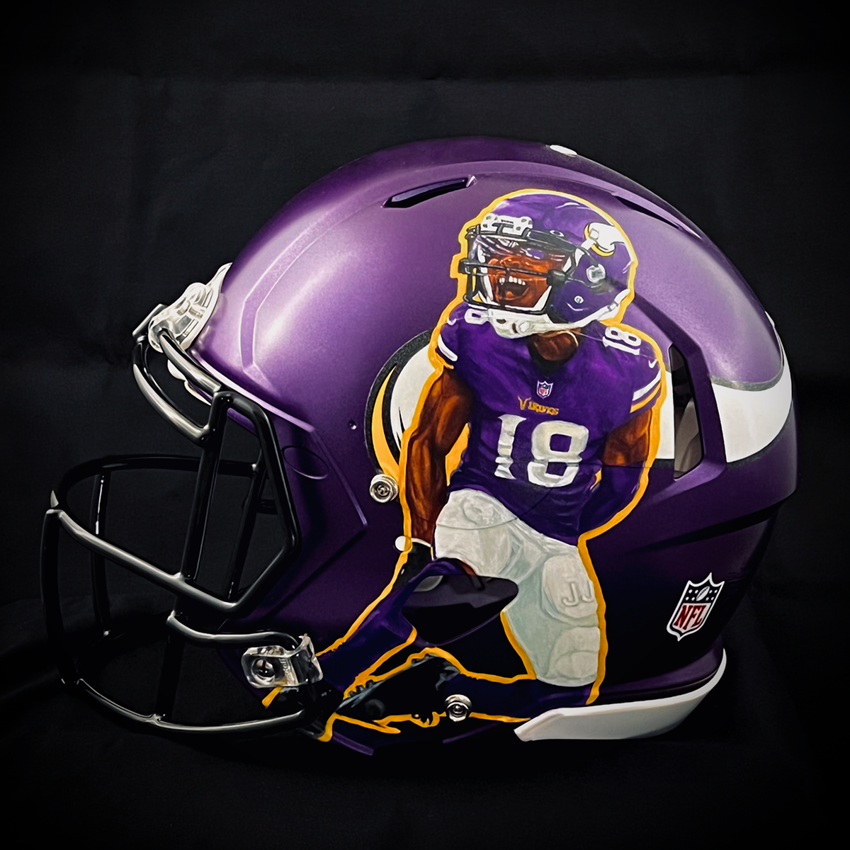 "Jefferson" - Auction: Dec. 04th (Jets @ Vikings) *SOLD*