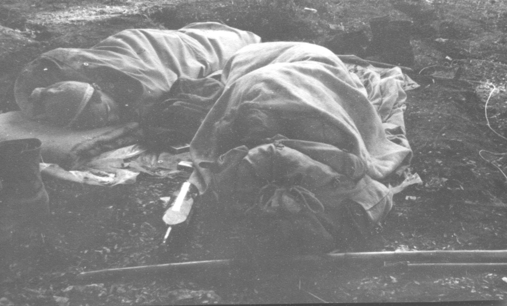 Pasando la noche a la intemperie - Campamento Lago Guillelmo